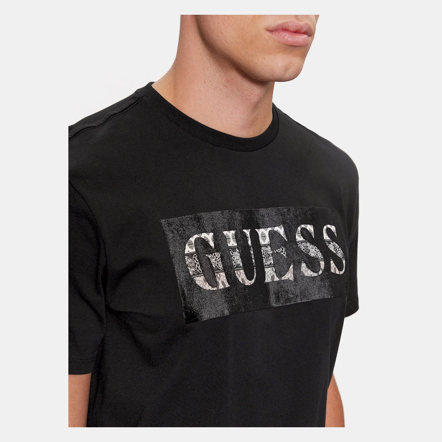 Guess T Shirt M4ri70 K9rm1 Black Preto_shot2