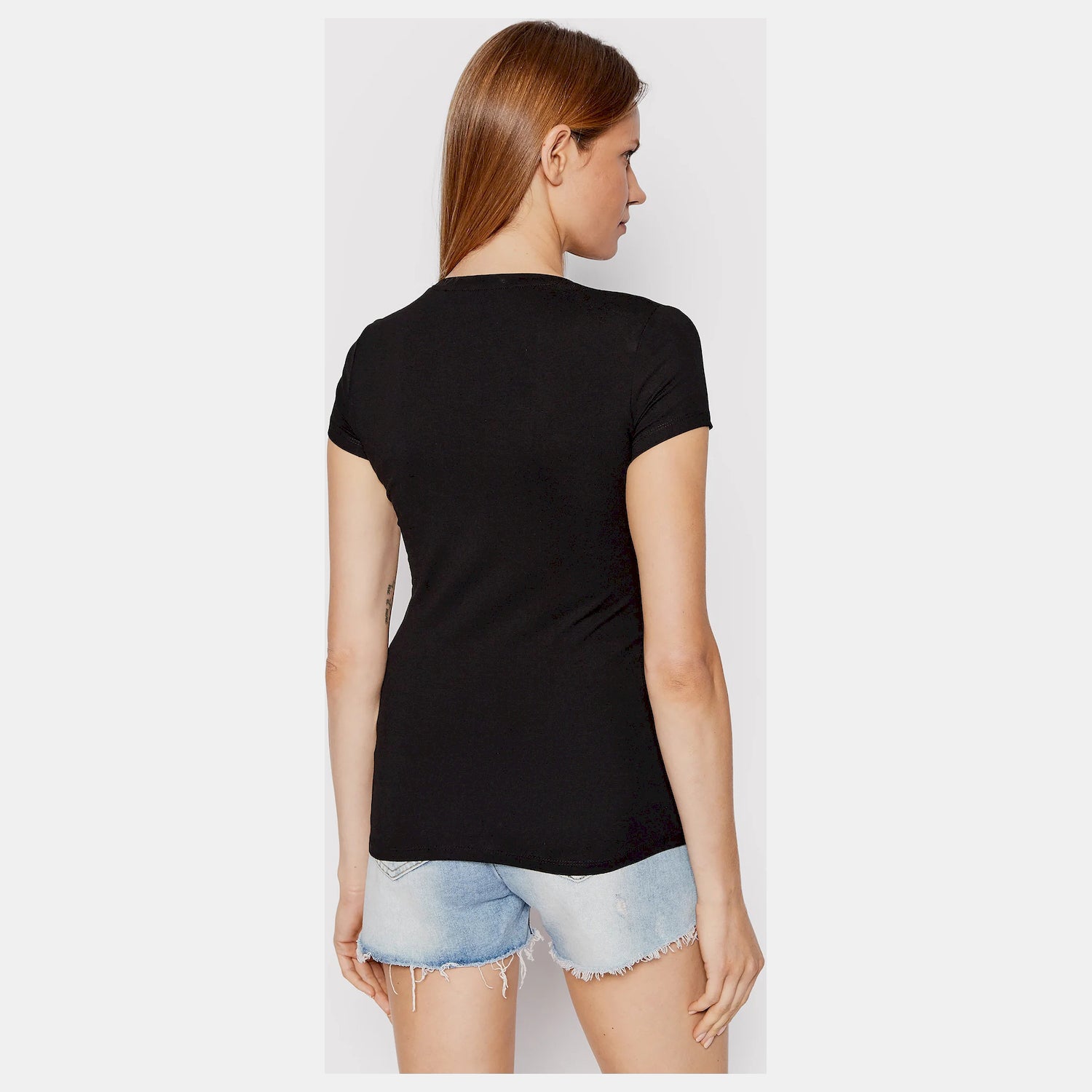 Guess T Shirt W2yi54 J1311 Black Preto_shot2