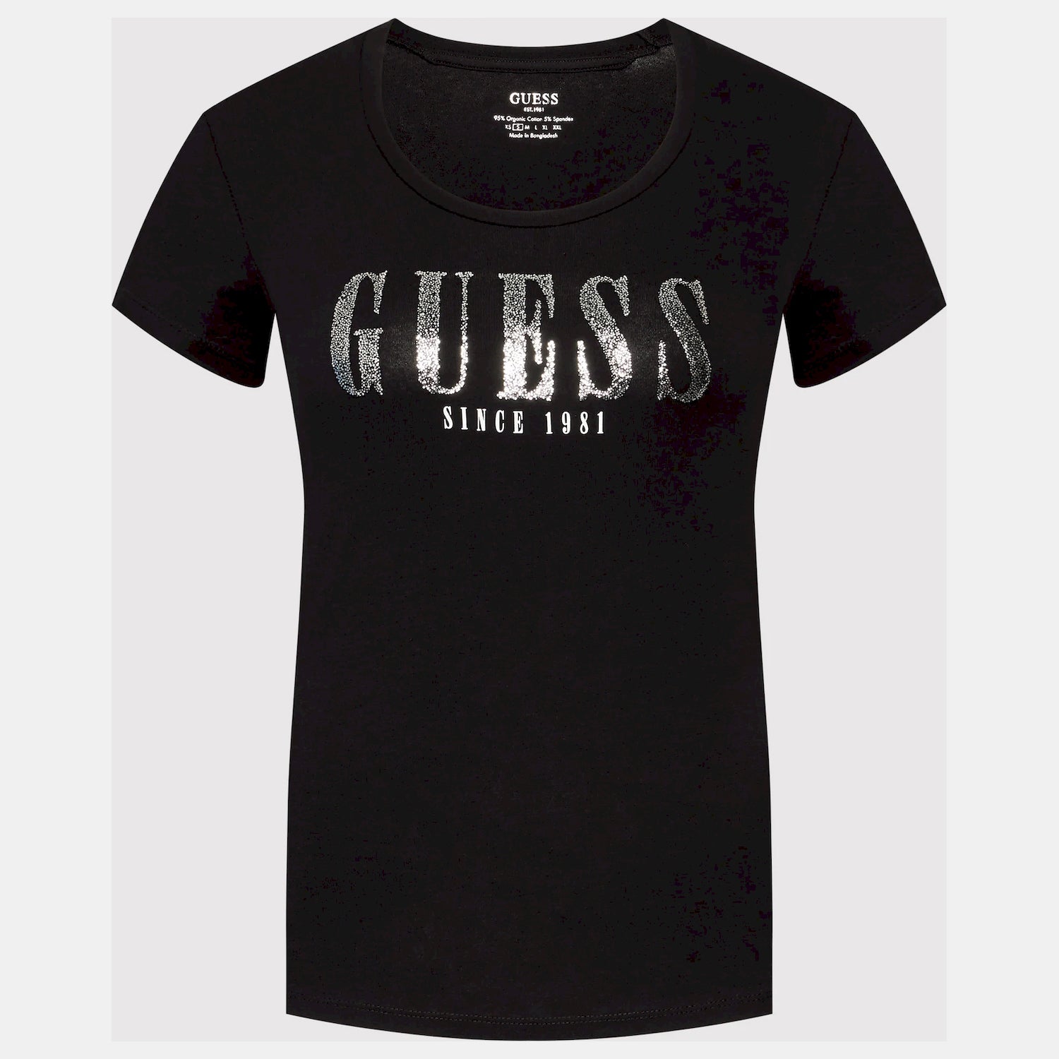 Guess T Shirt W2yi54 J1311 Black Preto_shot4