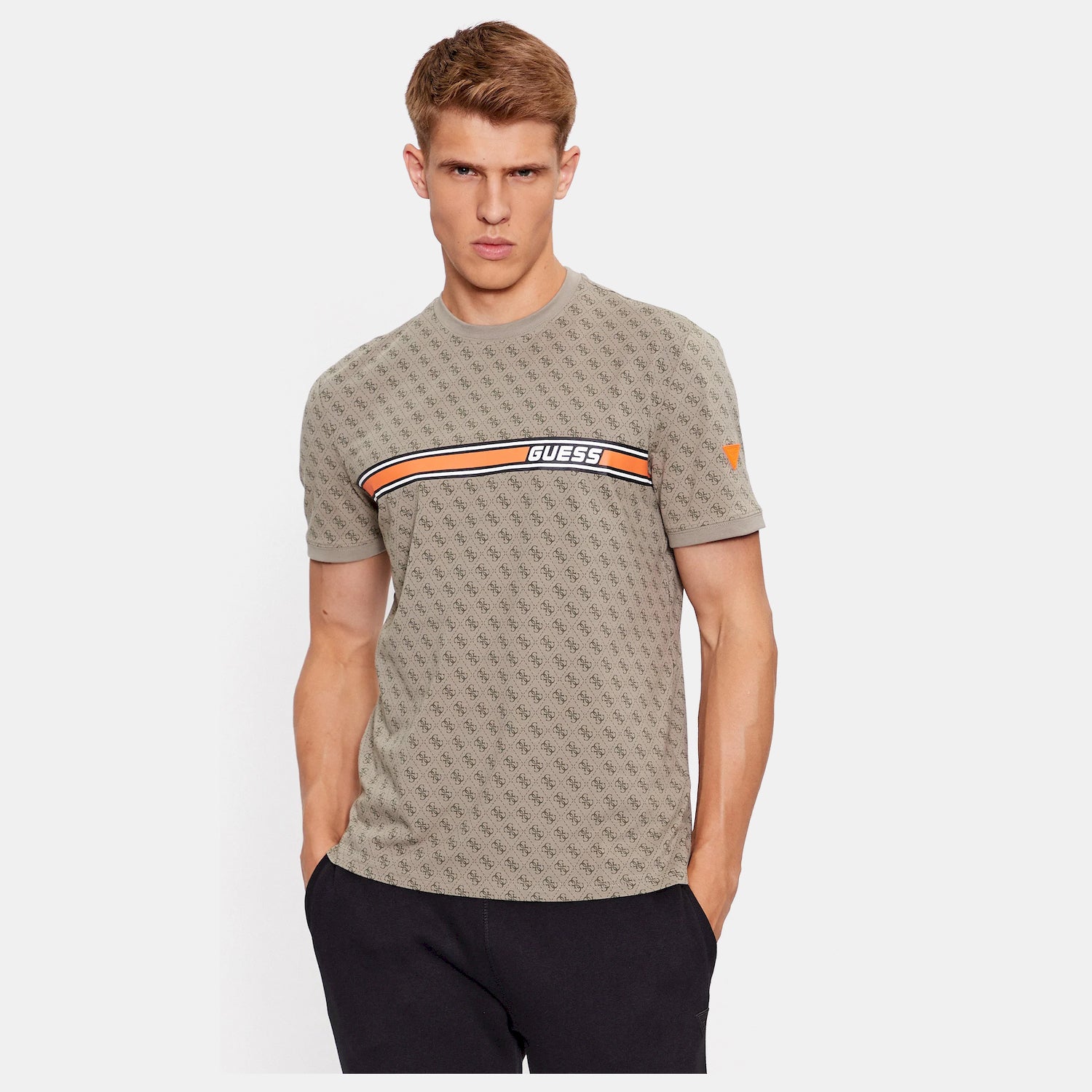 Guess T Shirt Z2bi09 J1314 Green Moss Verde Moss_shot4