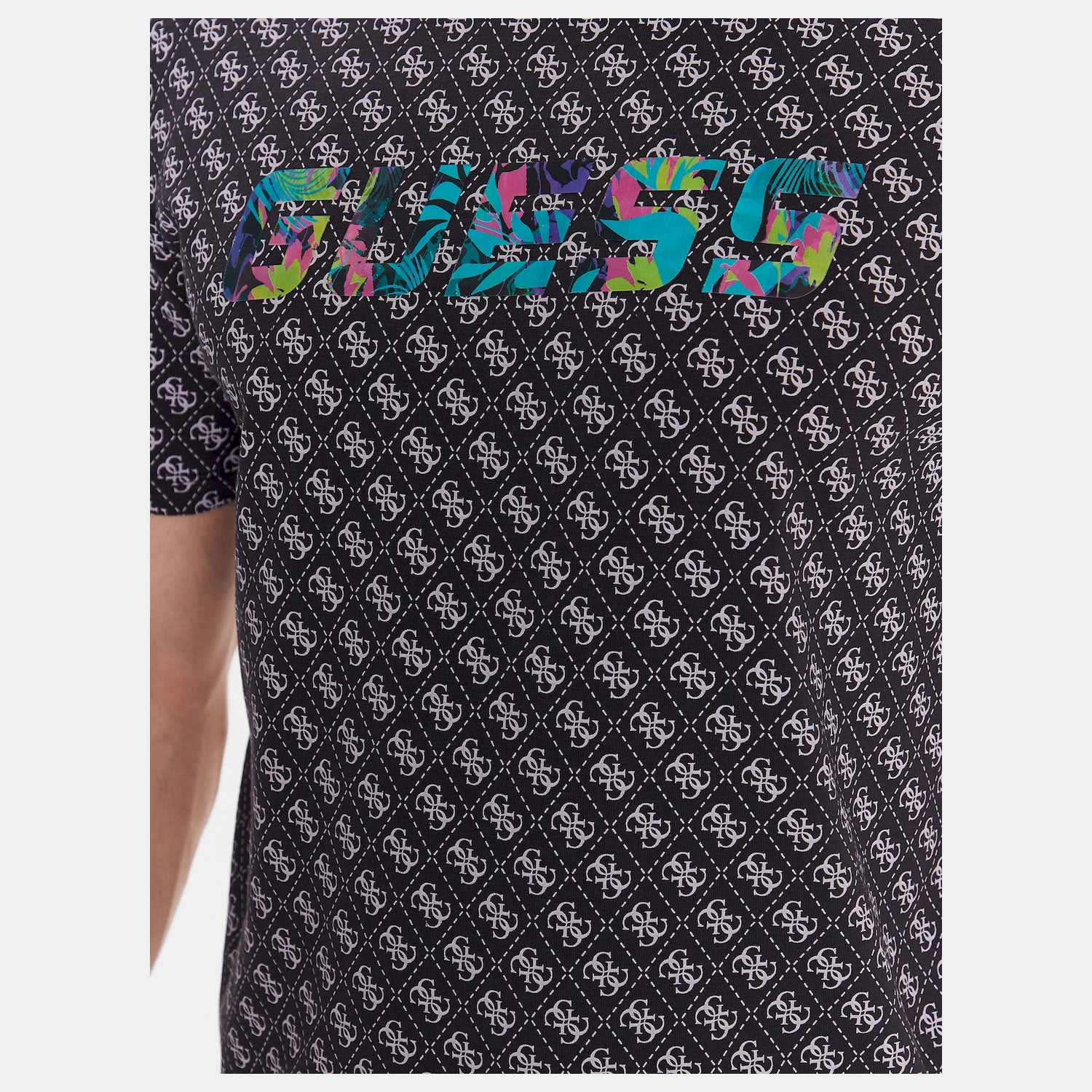 Guess T Shirt Z3gi20 J1314 Black.logo Preto_shot2