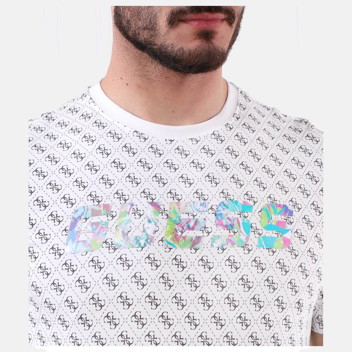 Guess T Shirt Z3gi20 J1314 White.logo Branco_shot1