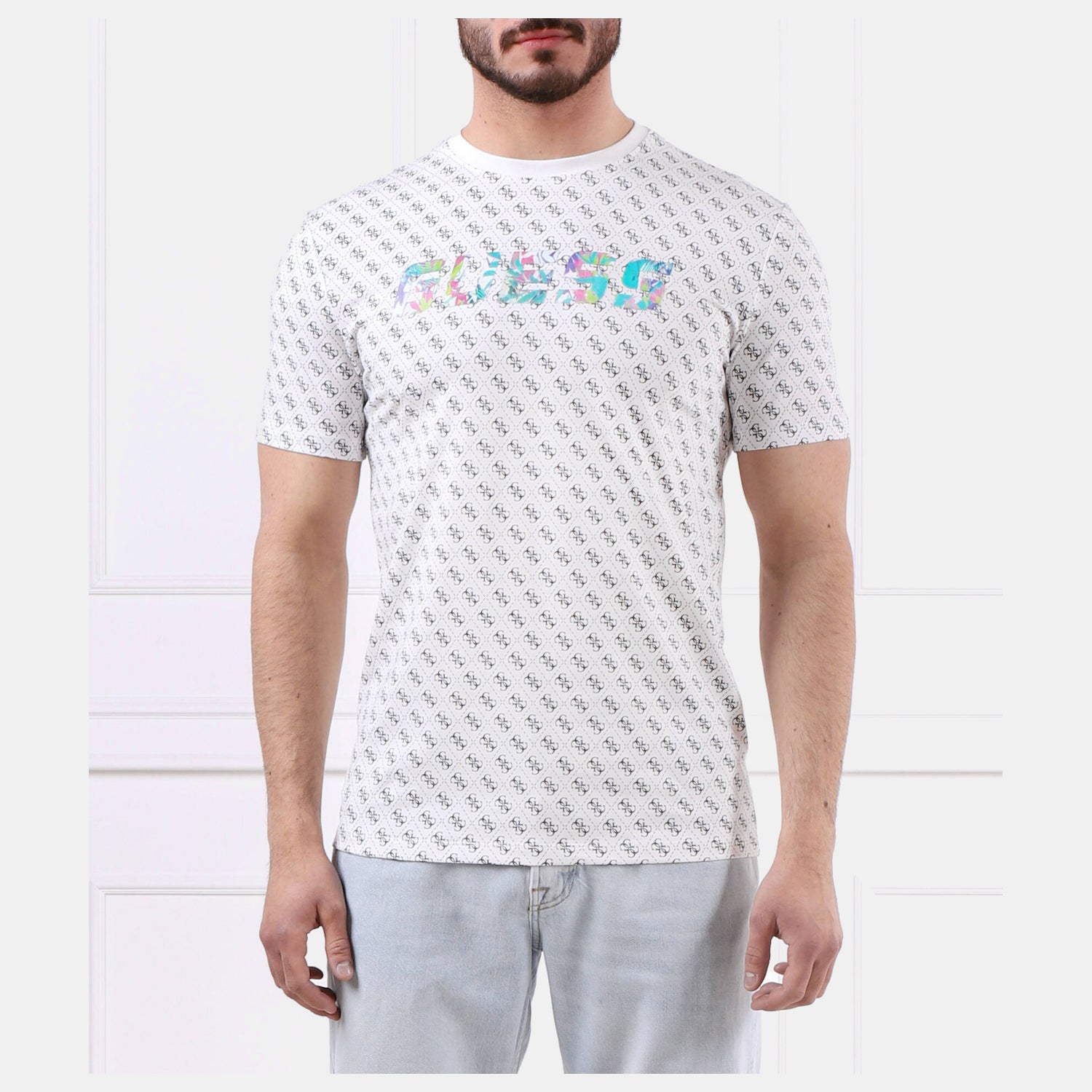 Guess T Shirt Z3gi20 J1314 White.logo Branco_shot3