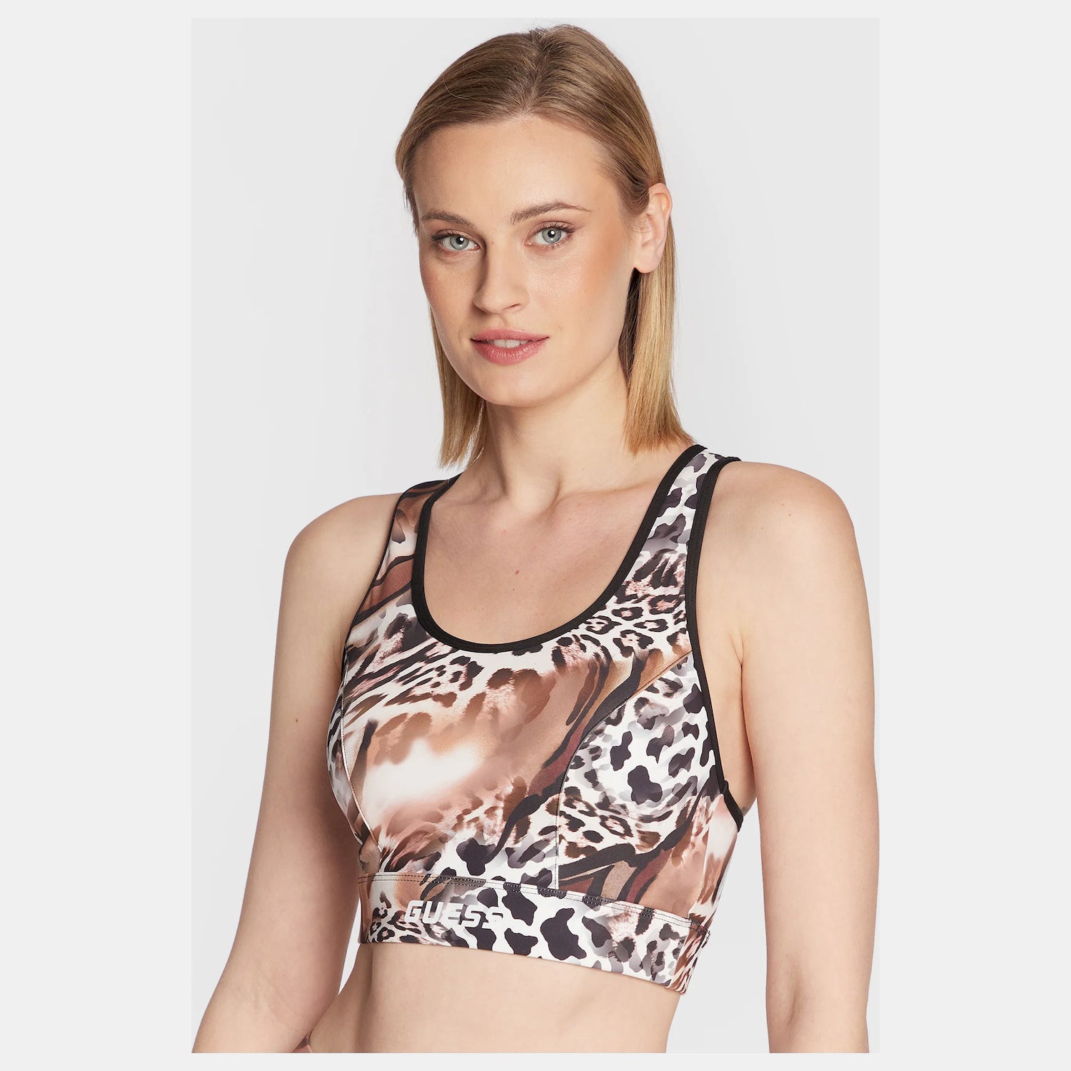 Guess Top V3rp18kbil2 Leopard Leopardo_shot2