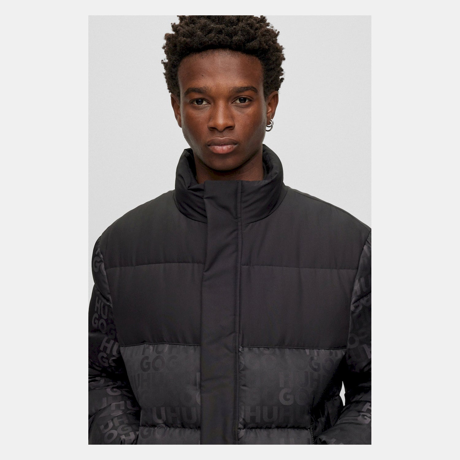 Hugo Blusao Jackets Balto2341 Black Preto_shot2