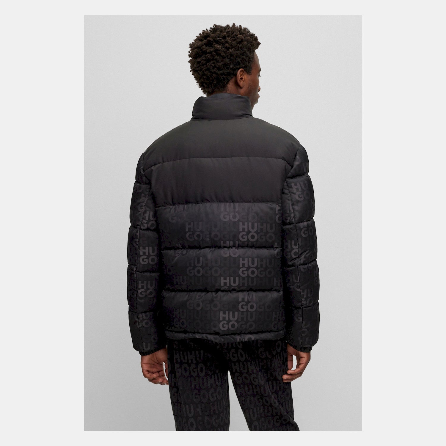 Hugo Blusao Jackets Balto2341 Black Preto_shot5