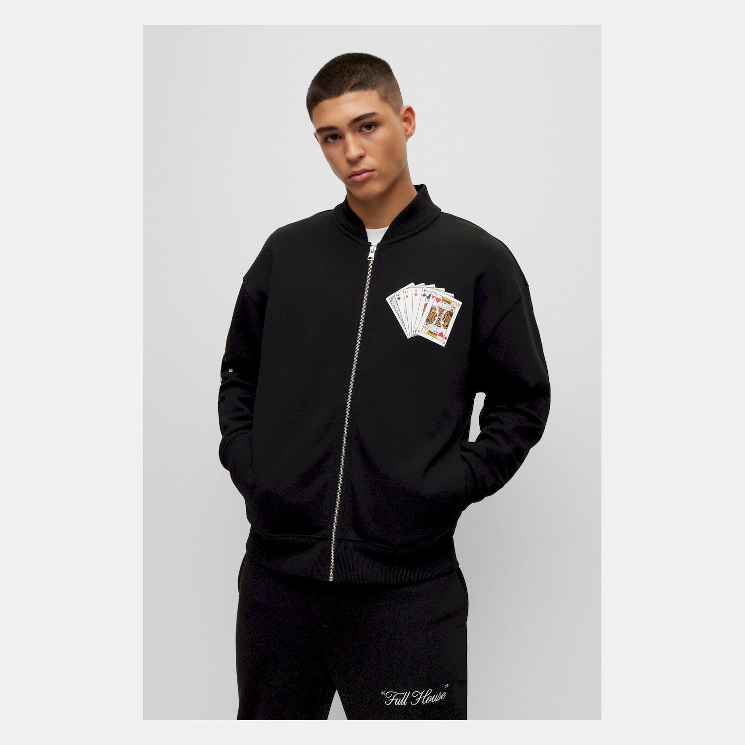 Hugo Blusao Jackets Dinnabun Black Preto_shot2