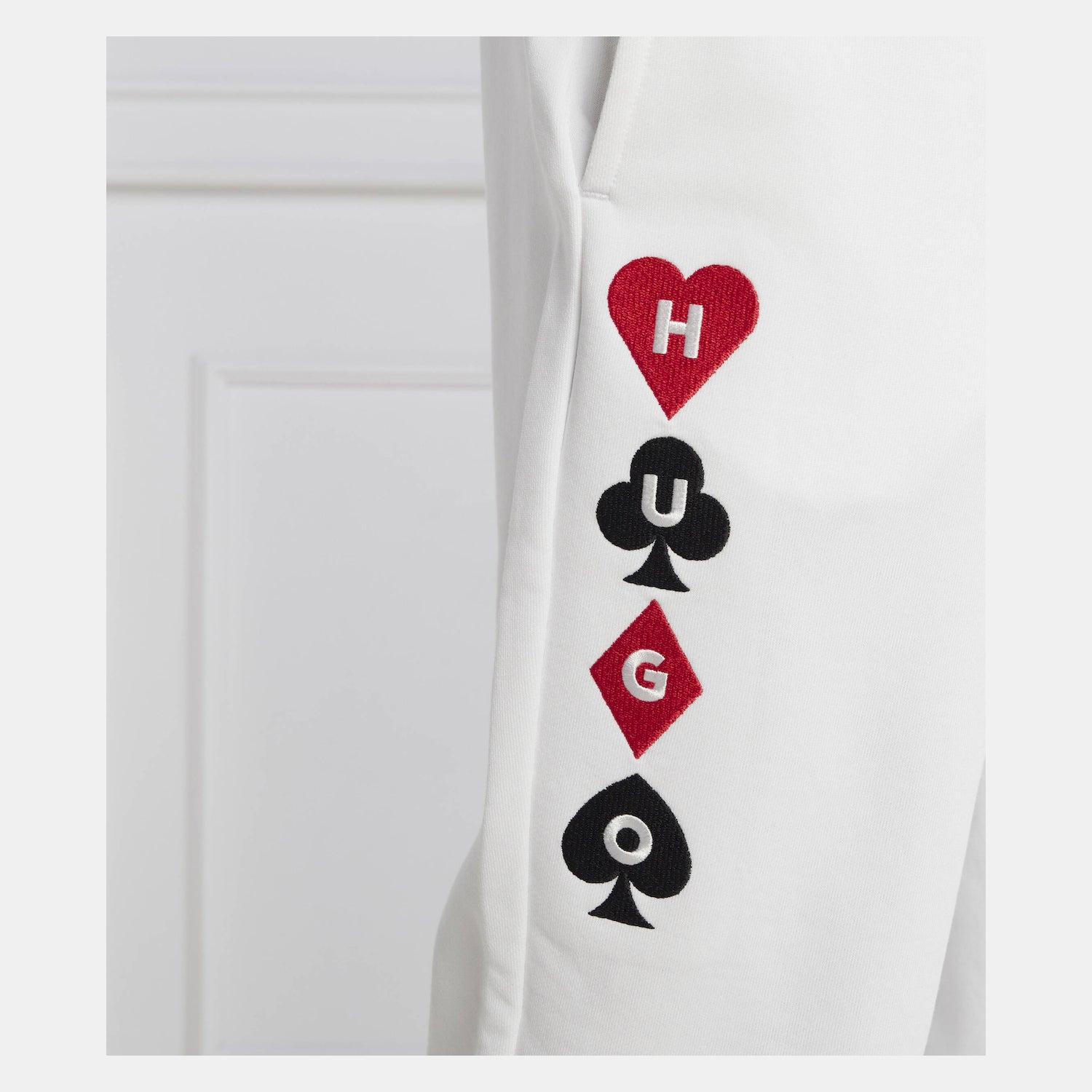 Hugo Calcas Training Pants Duttocks White Branco_shot2