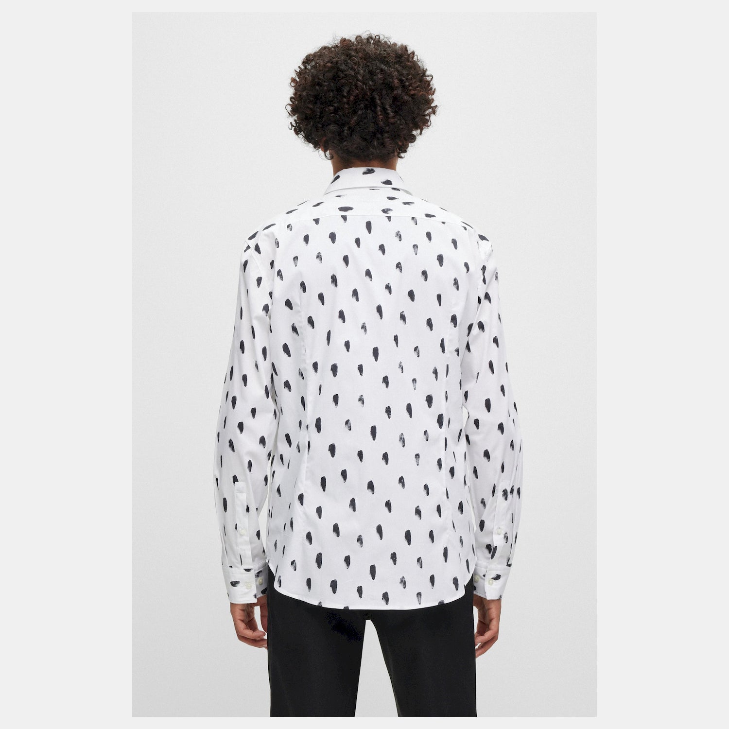 Hugo Camisa Shirt Ermo 50495871 White Branco_shot4