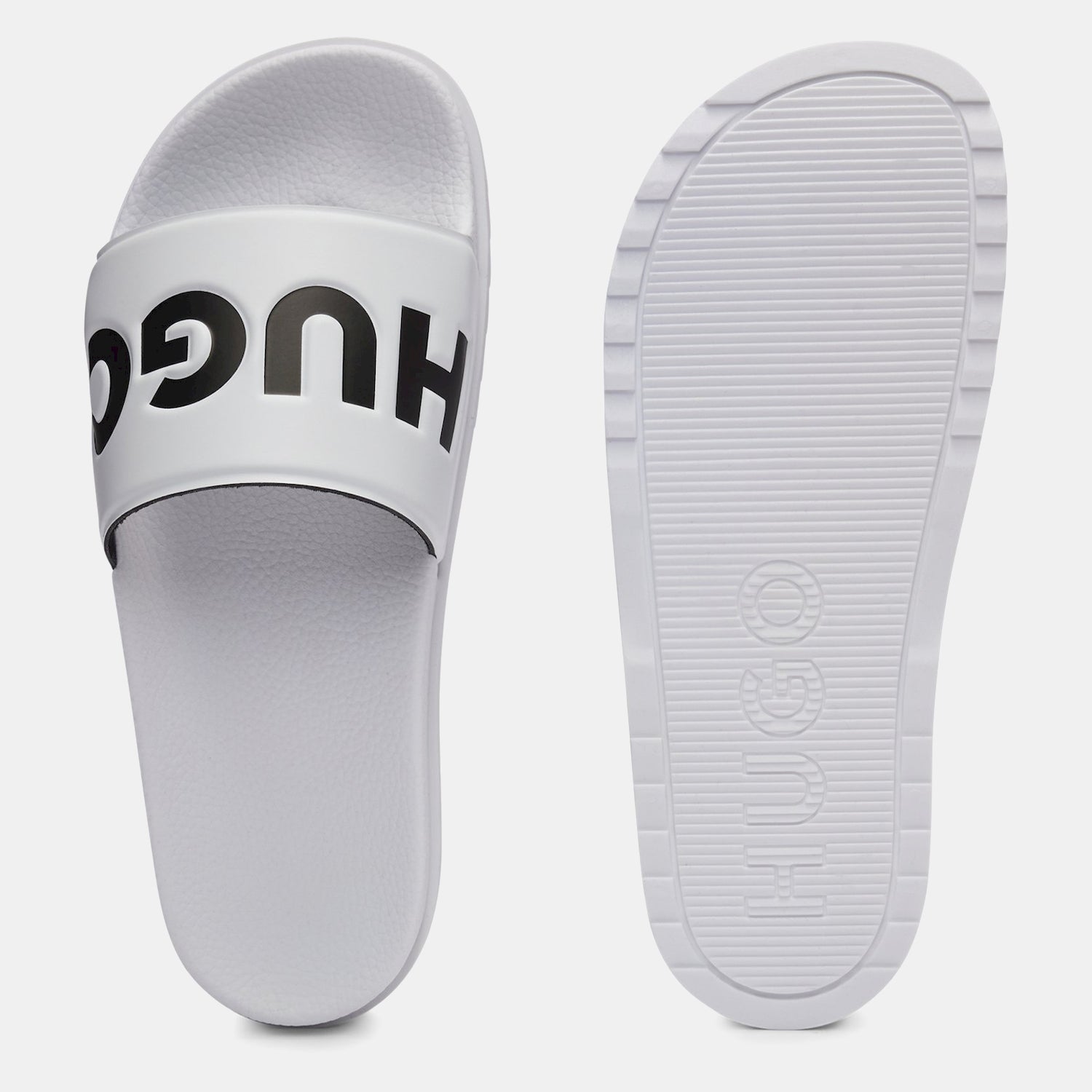 Hugo Chinelos Slippers Match It Rblg Whi Black Branco Preto_shot4