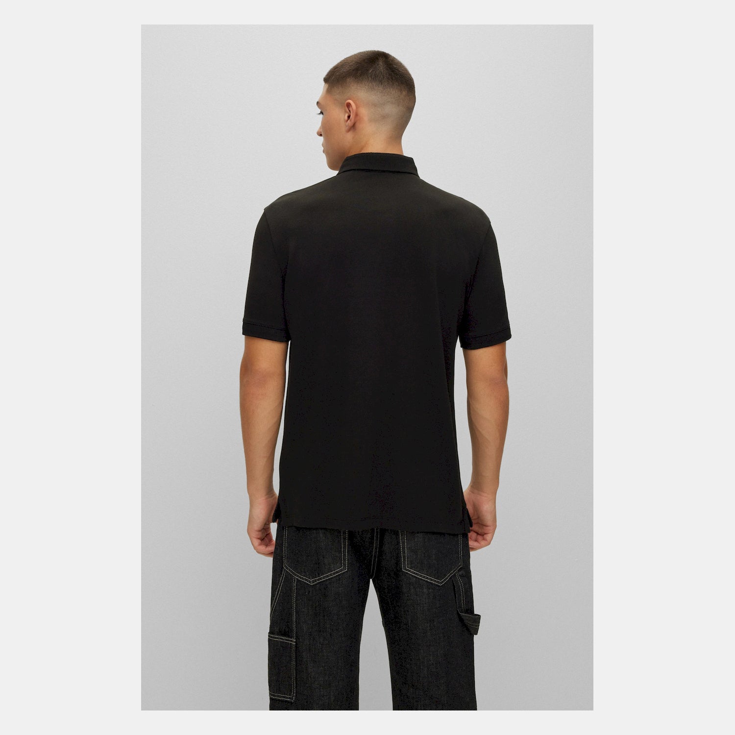 Hugo Polo Dereso V Black Red Preto Vermelho_shot4