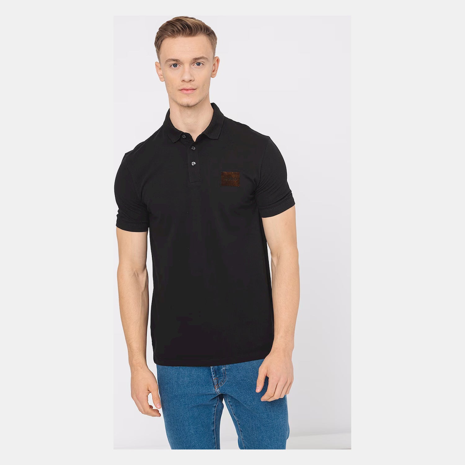 Hugo Polo Dereso V Blk Brown Preto Castanho_shot3