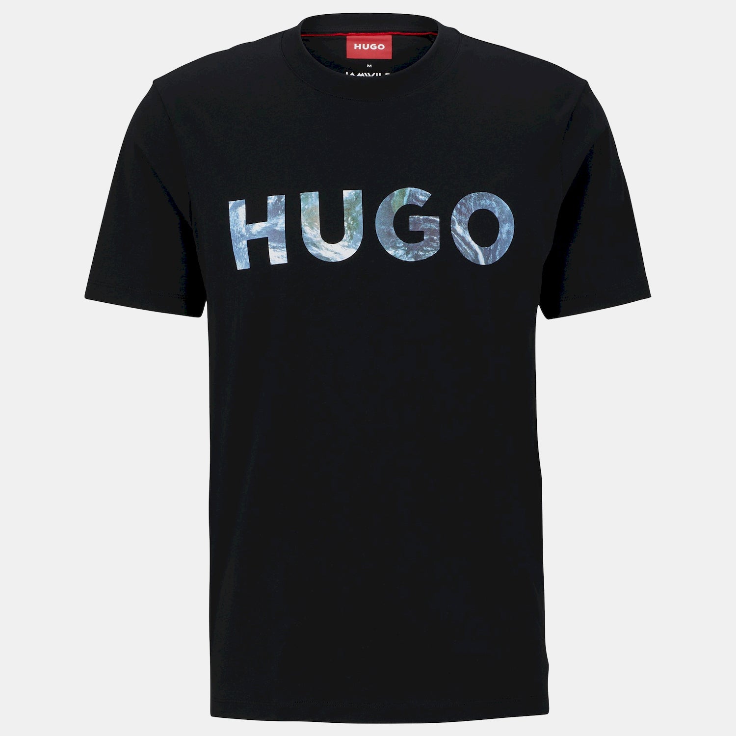 Hugo T Shirt Dhled Black Preto_shot1