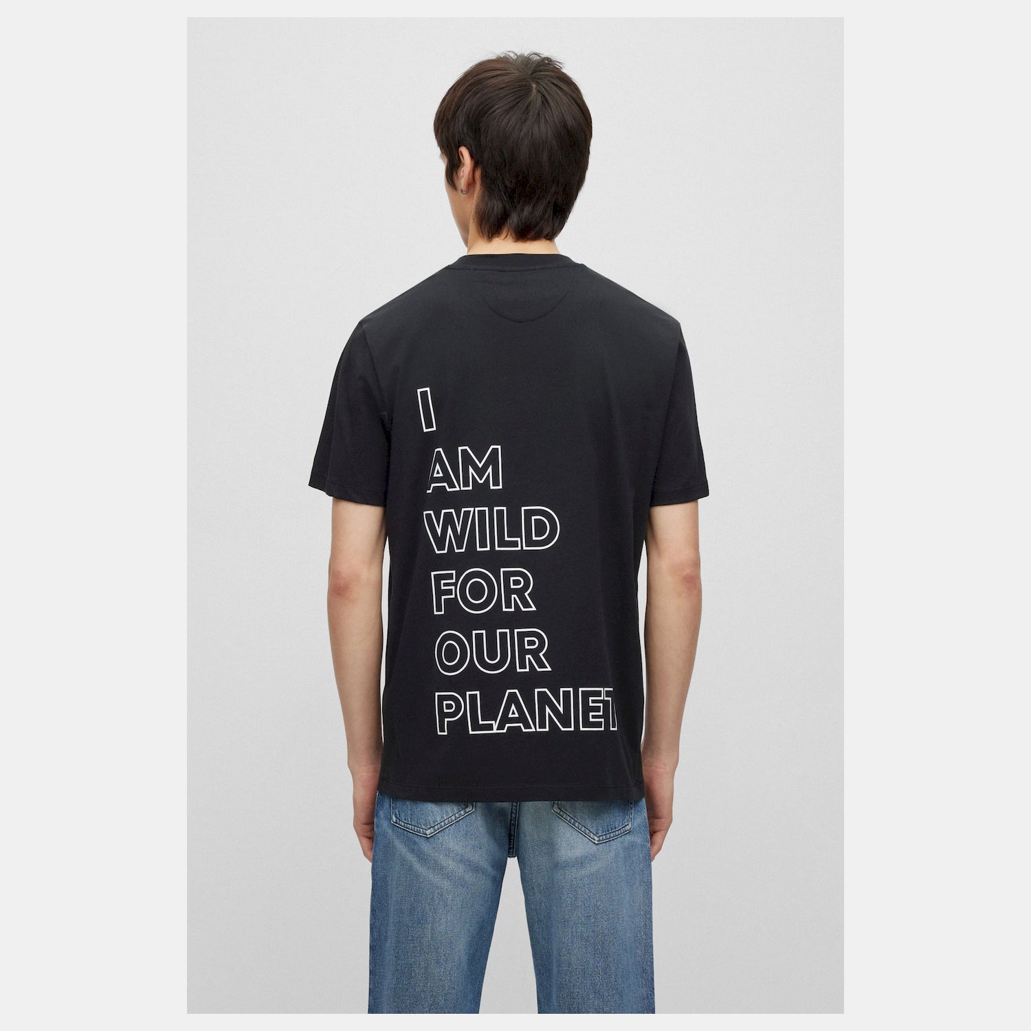 Hugo T Shirt Dhled Black Preto_shot4