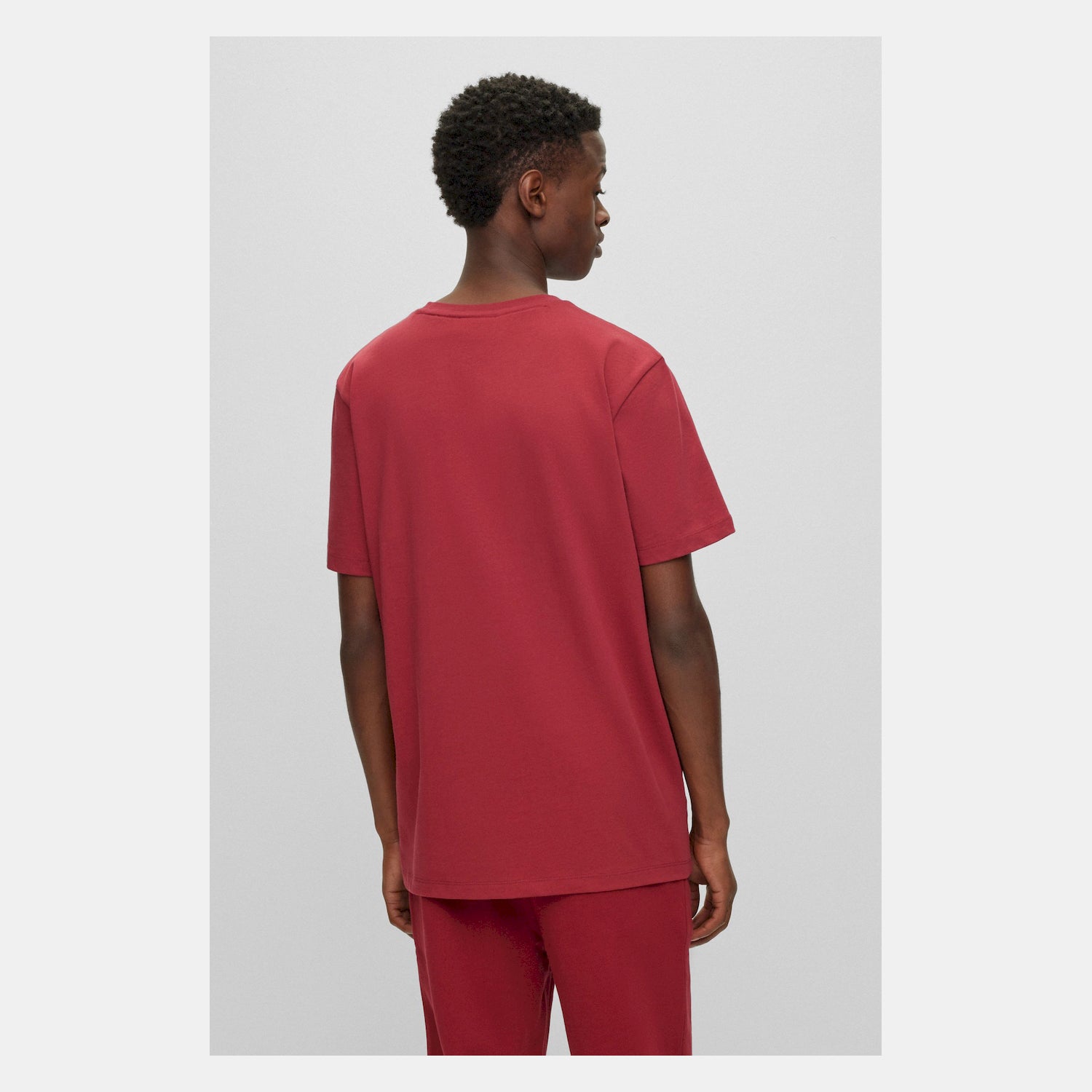 Hugo T Shirt Dulive V Red Vermelho_shot4