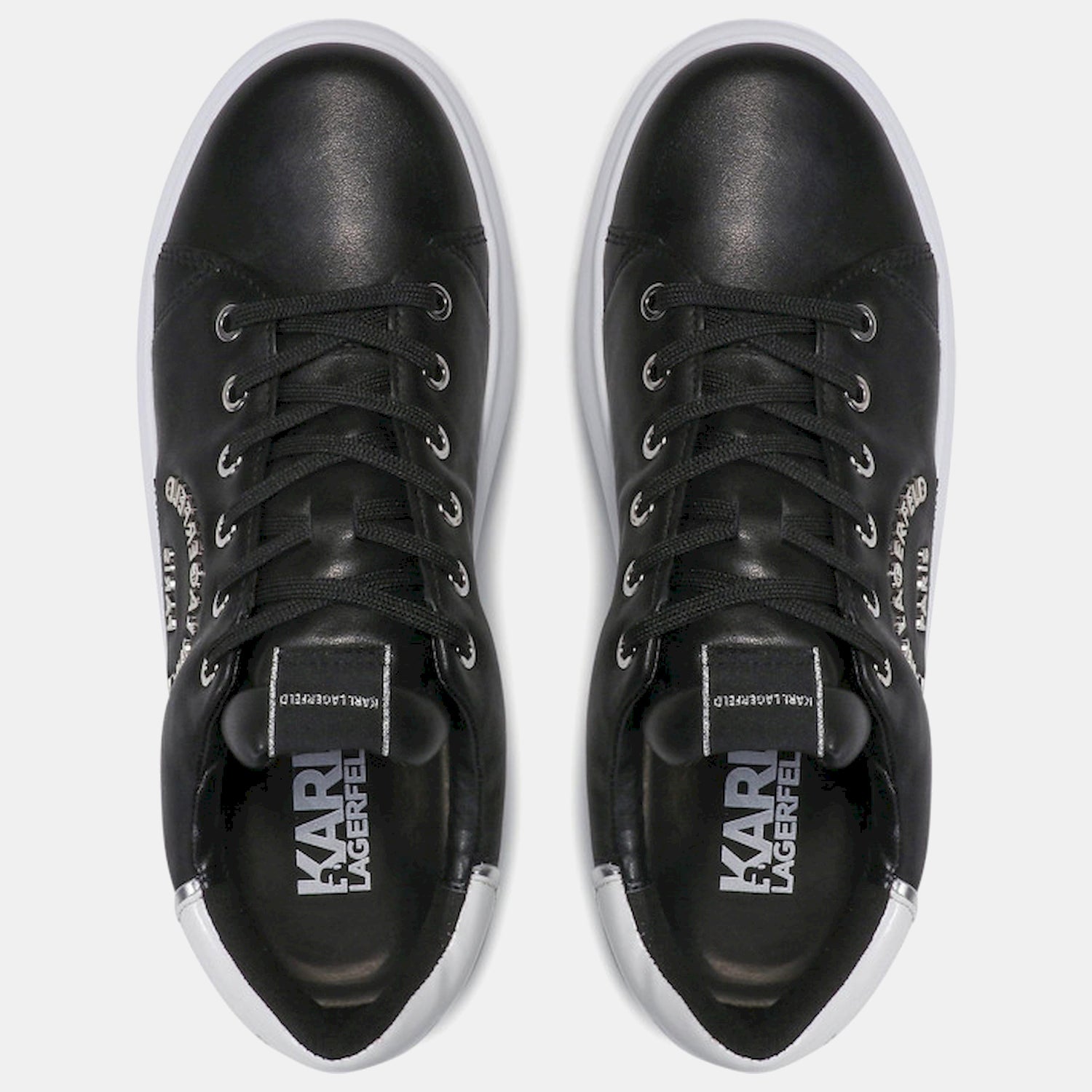 Karl Lagerfeld Sapatilhas Sneakers Shoes Kl52539 Black Preto_shot5