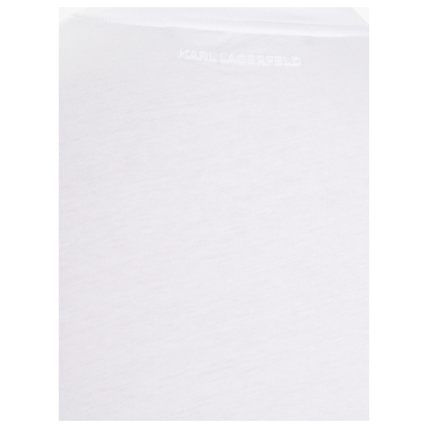 Karl Lagerfeld T Shirt Kl755035 White Branco_shot4