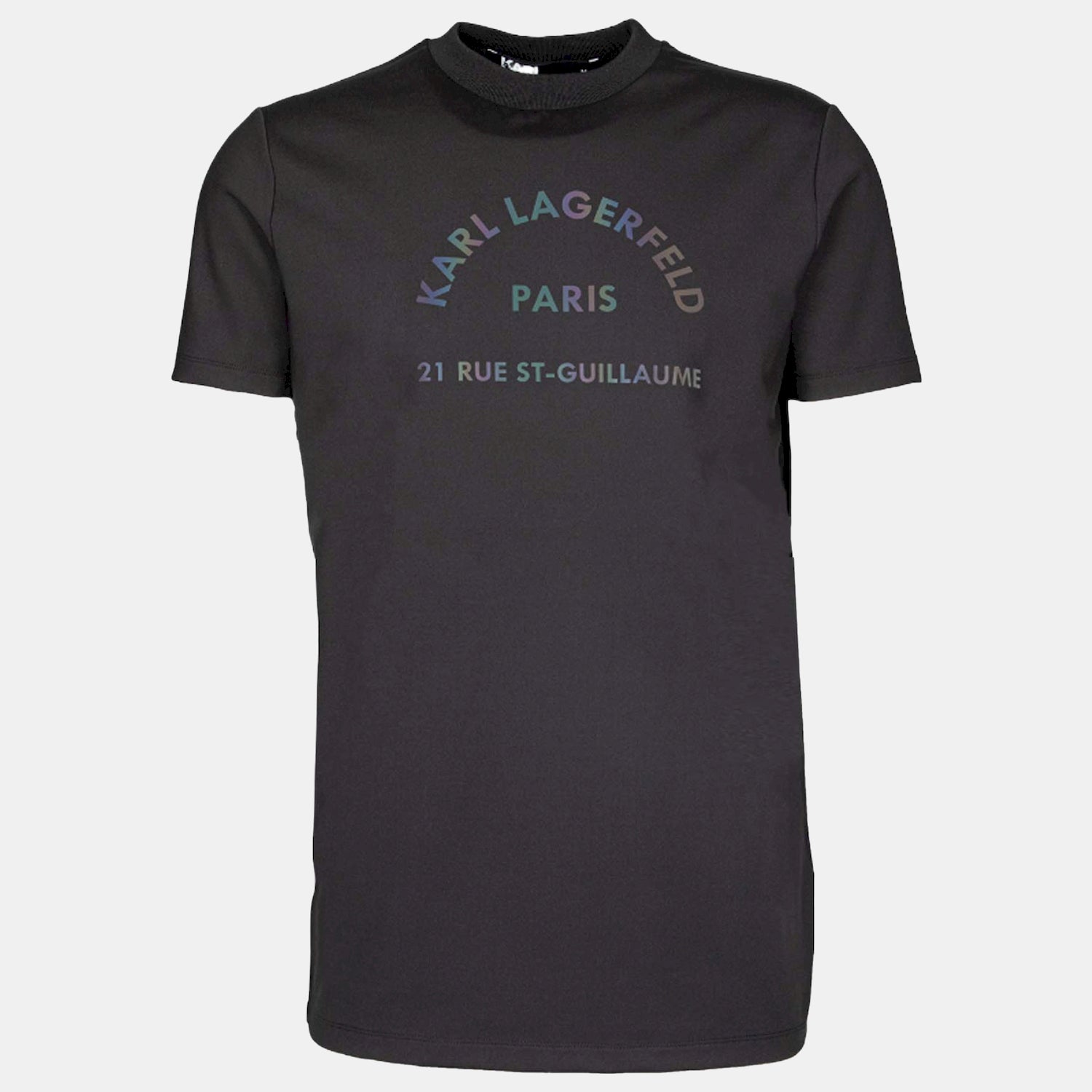Karl Lagerfeld T Shirt Kl755062 Black Preto_shot1