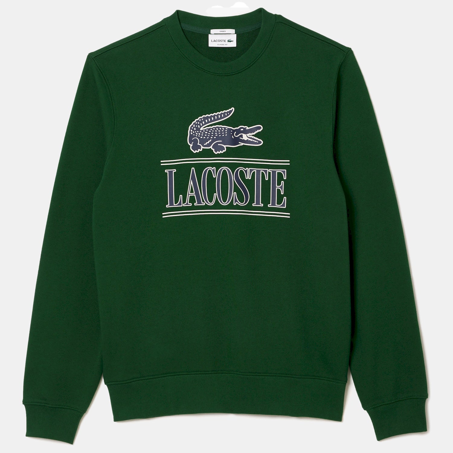 Lacoste Camisola Sweat Sh1228 Green Verde_shot2