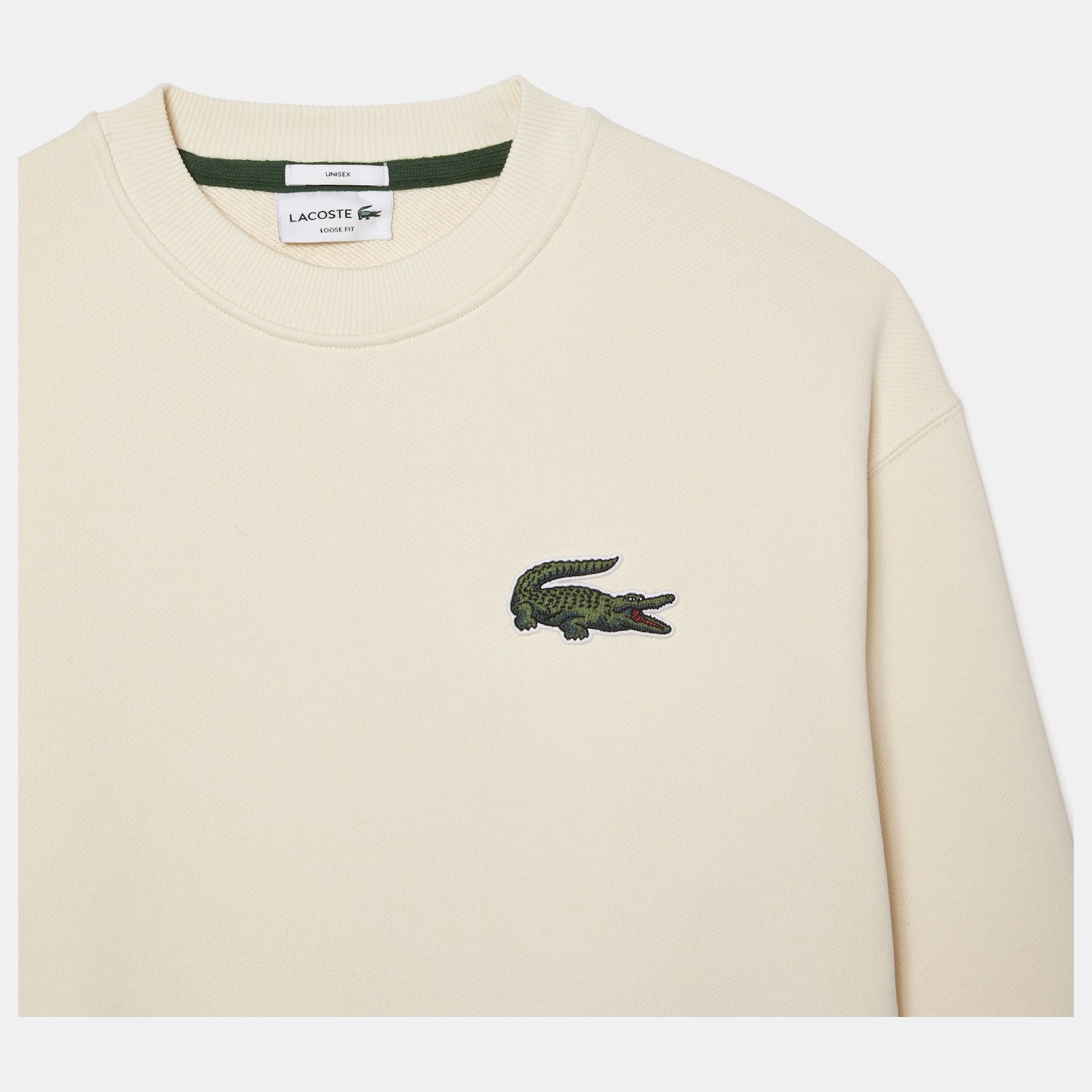 Lacoste Camisola Sweat Sh6405 Offwhite Branco_shot3