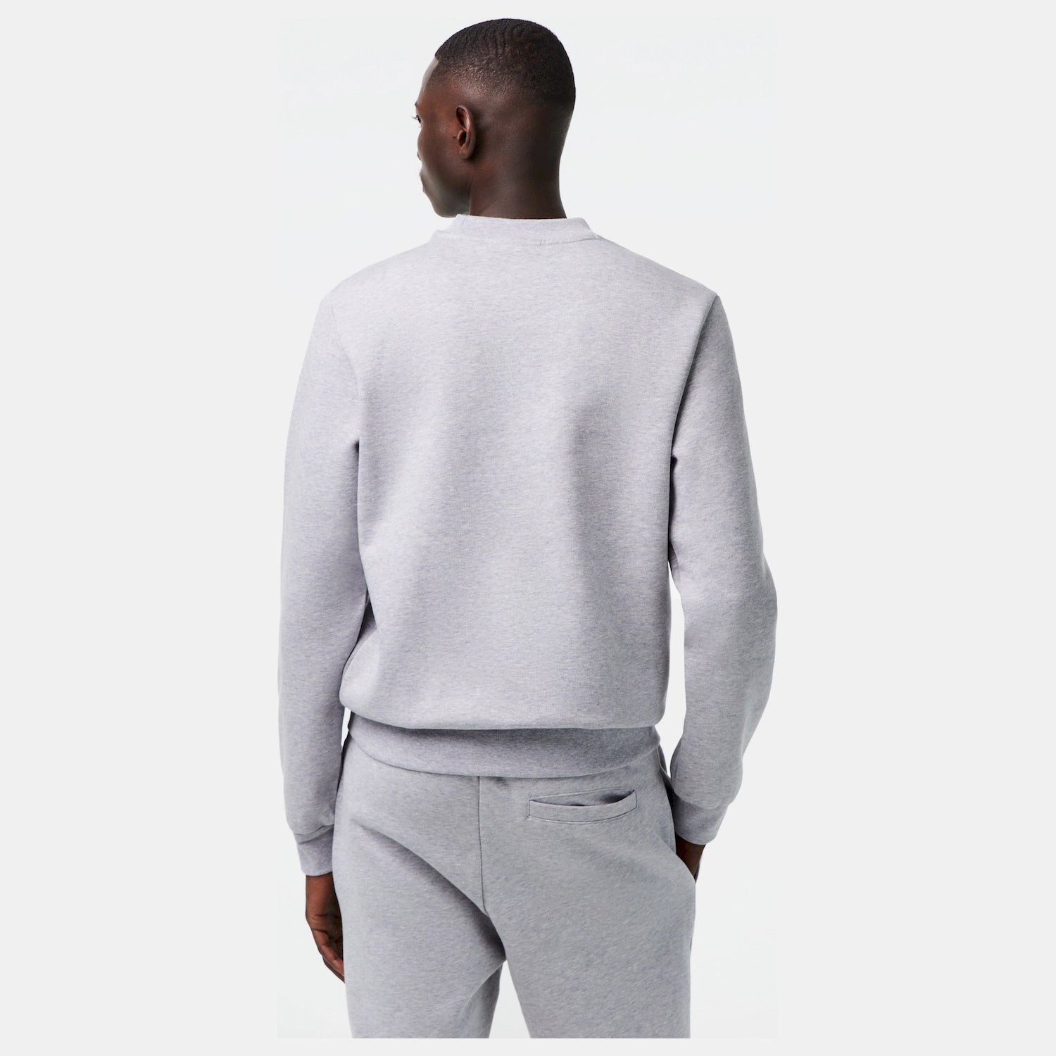 Lacoste Camisola Sweat Sh9608 Grey Cinza_shot2