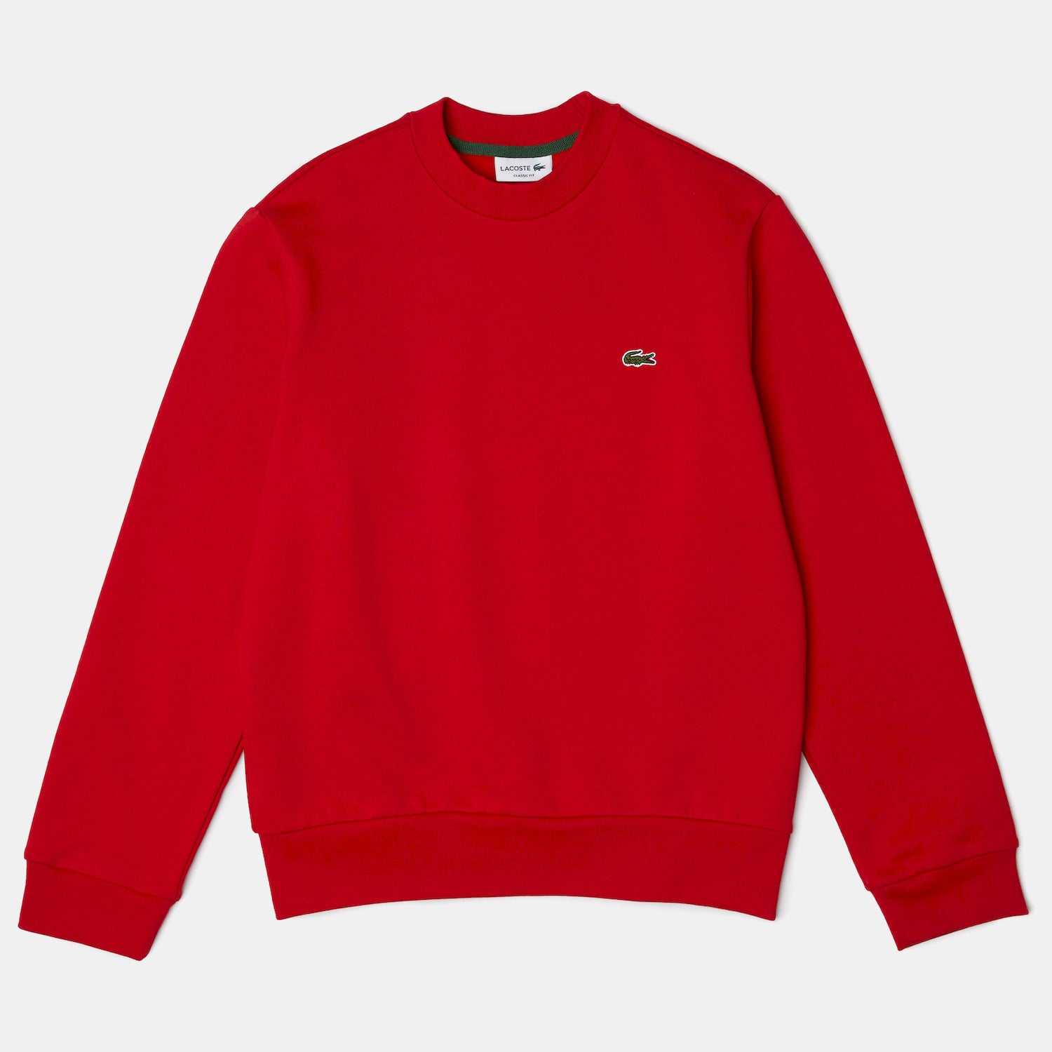 Lacoste Camisola Sweat Sh9608 Red Vermelho_shot3