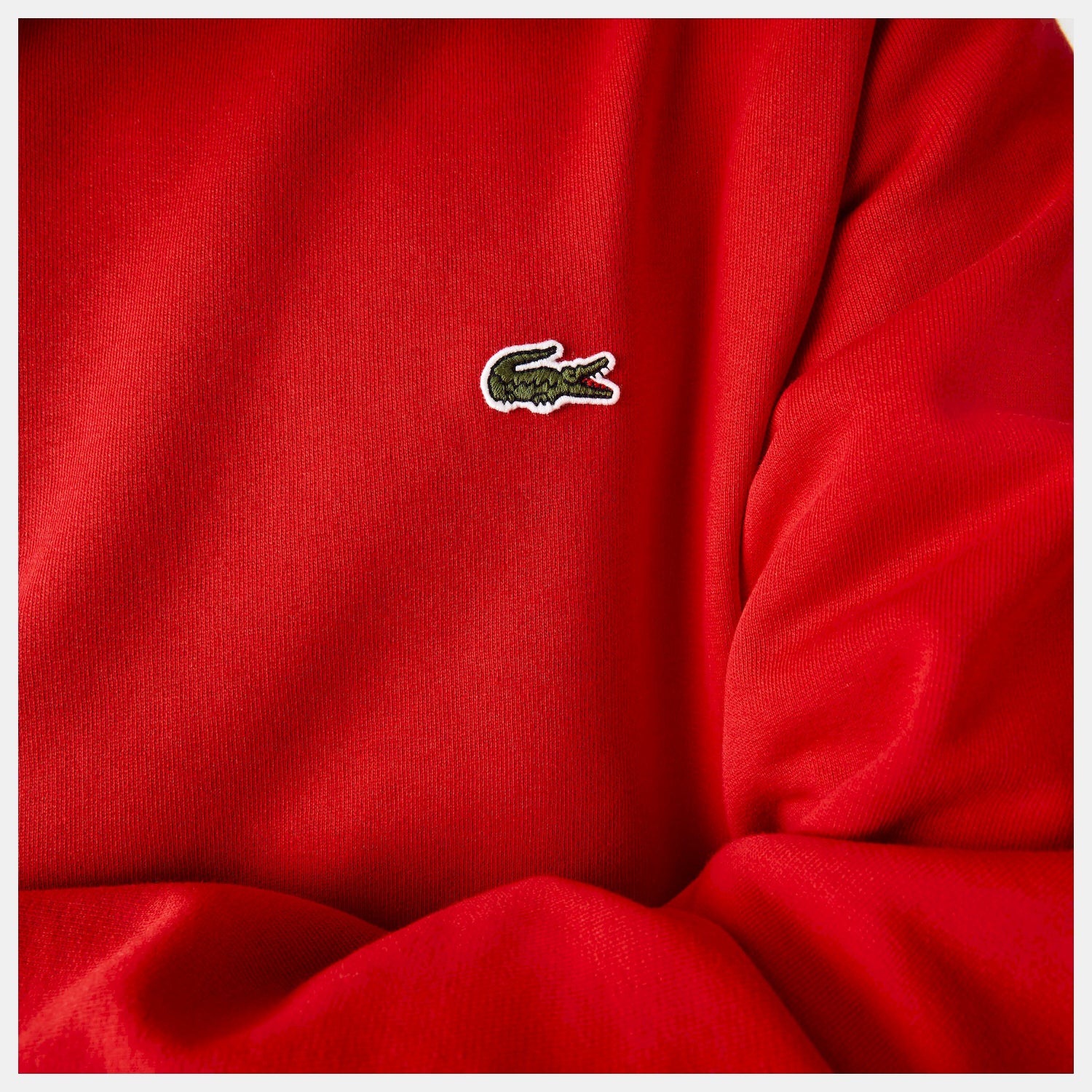 Lacoste Camisola Sweat Sh9608 Red Vermelho_shot4