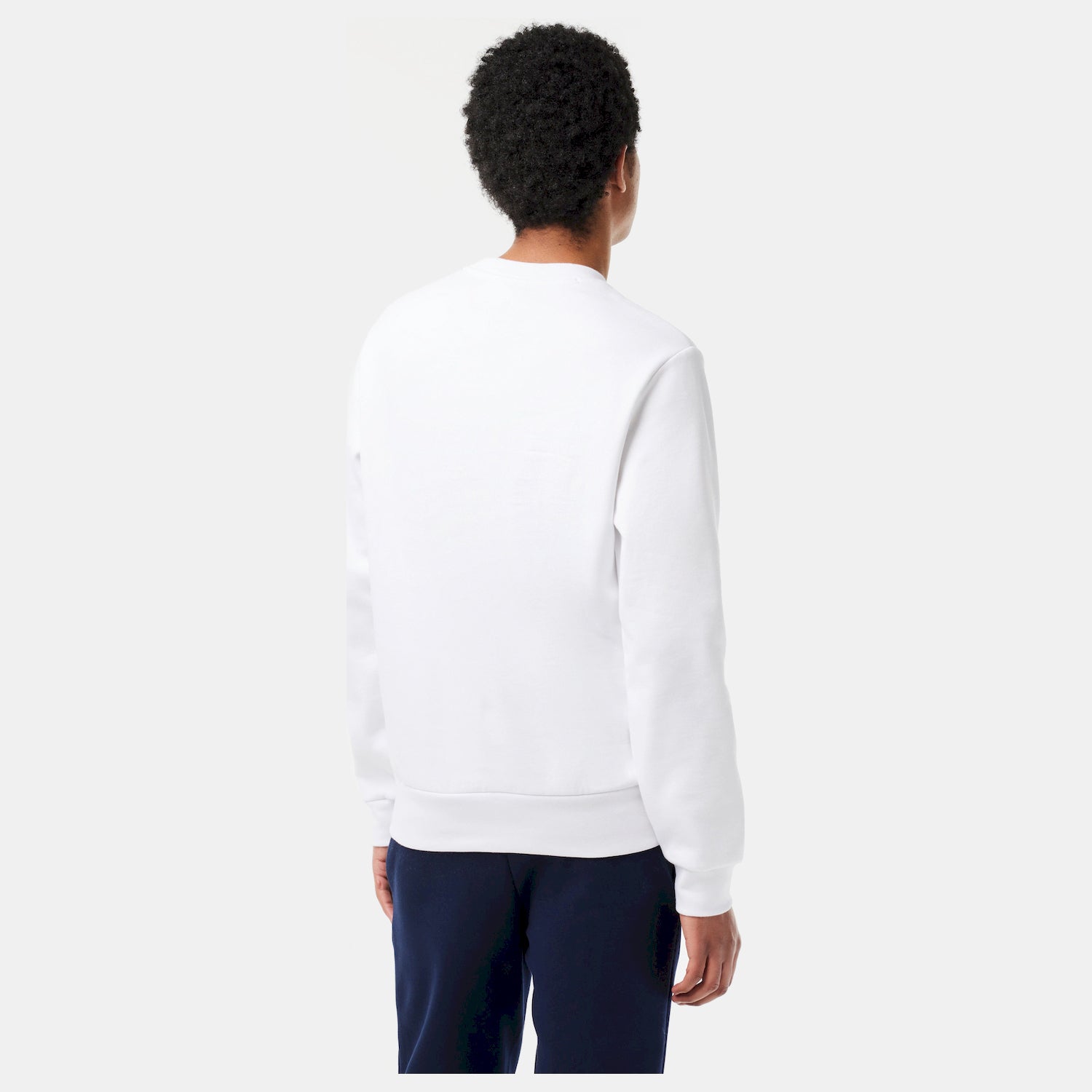 Lacoste Camisola Sweat Sh9608 White Branco_shot2