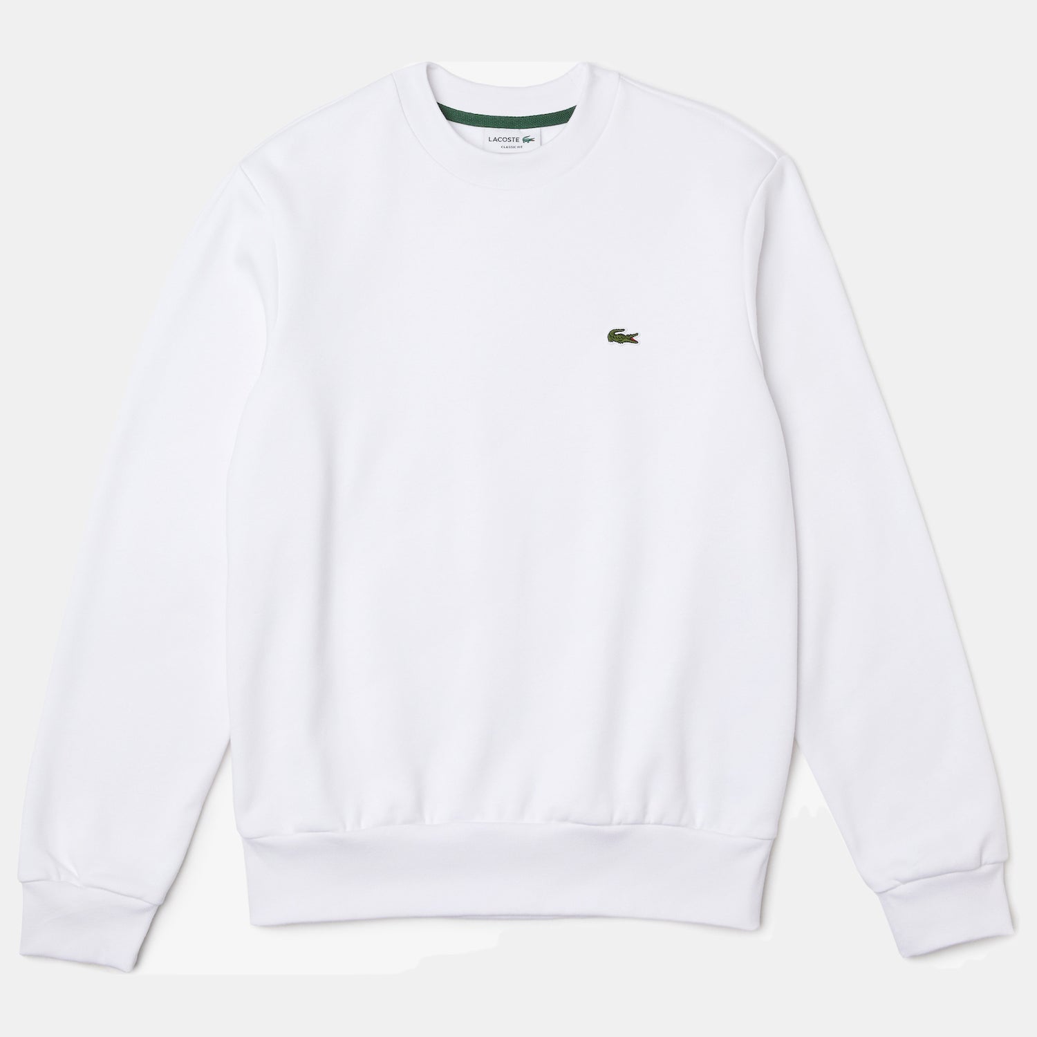 Lacoste Camisola Sweat Sh9608 White Branco_shot3