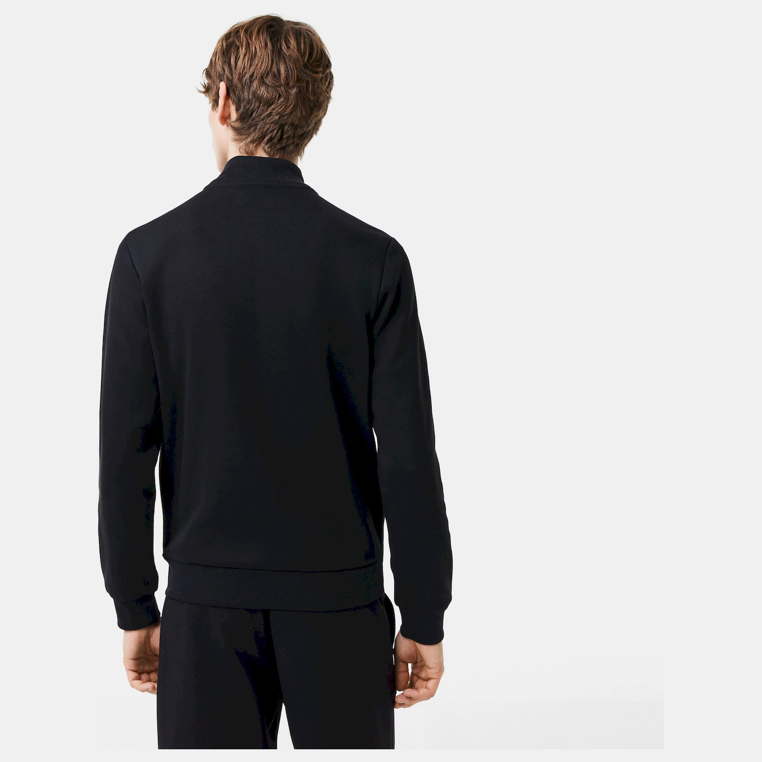 Lacoste Casaco Training Sweat Training Sh9622 Black Preto_shot3