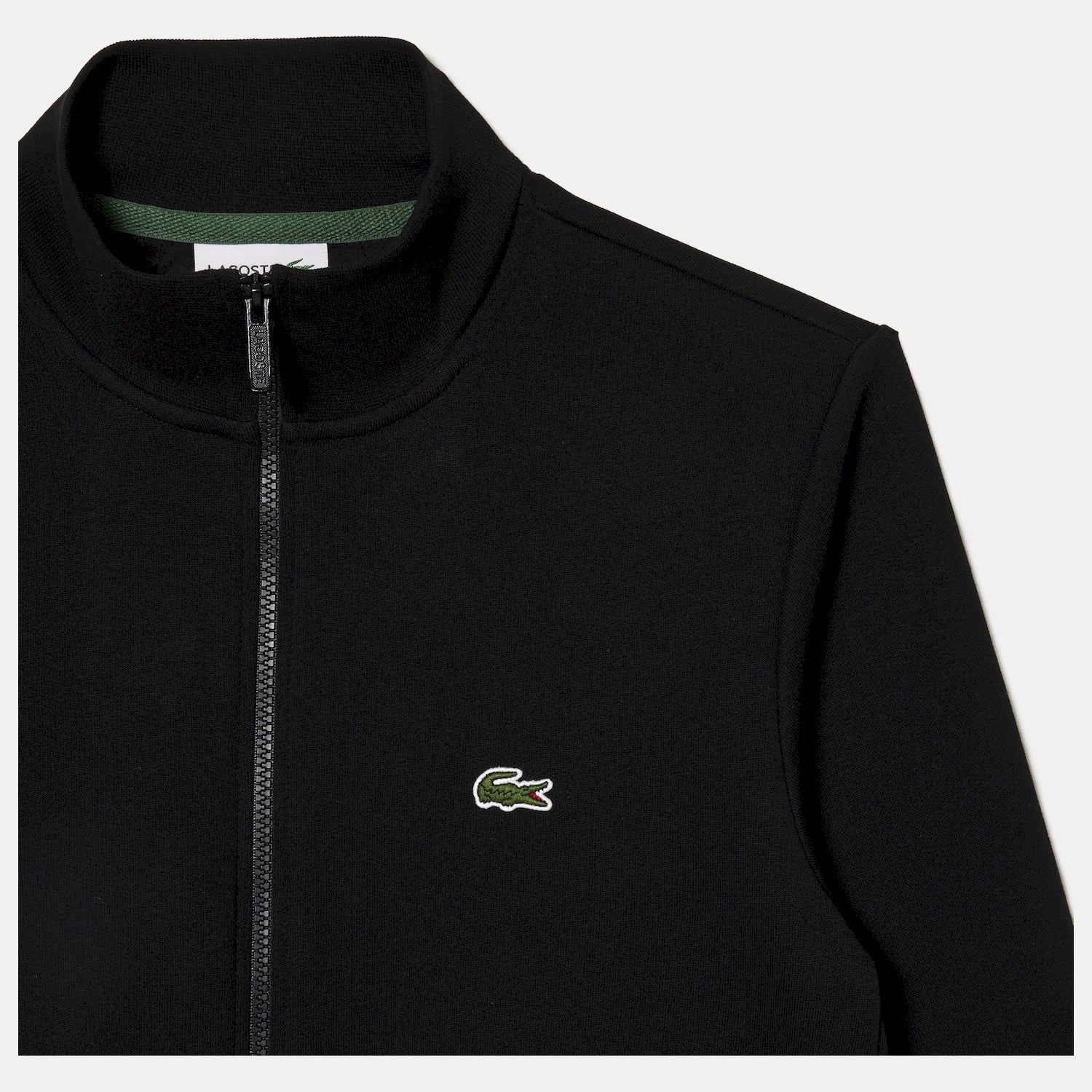 Lacoste Casaco Training Sweat Training Sh9622 Black Preto_shot5