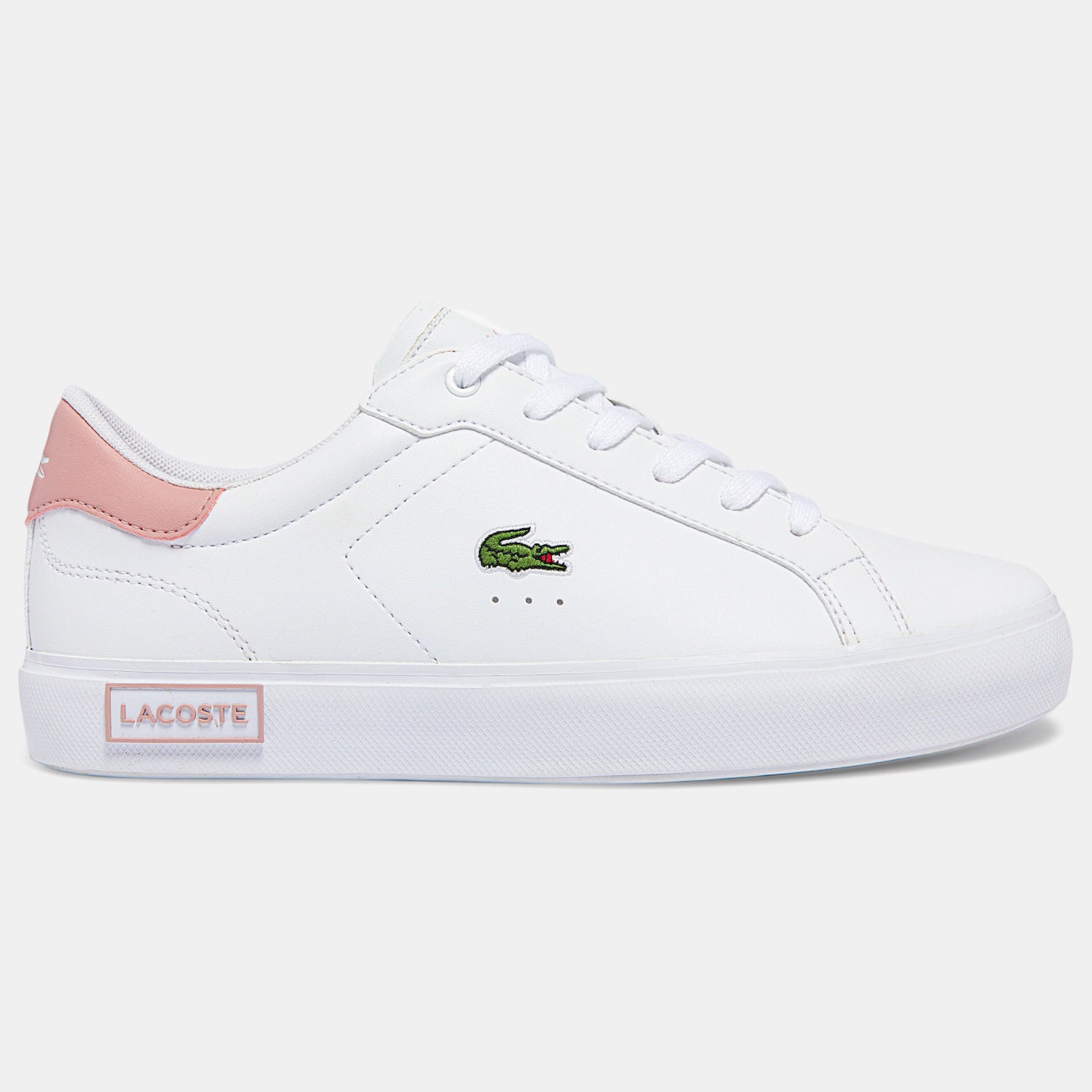 Lacoste Sapatilhas Sneakers Shoes J Powercourt Whi Pink Branco Rosa_shot1