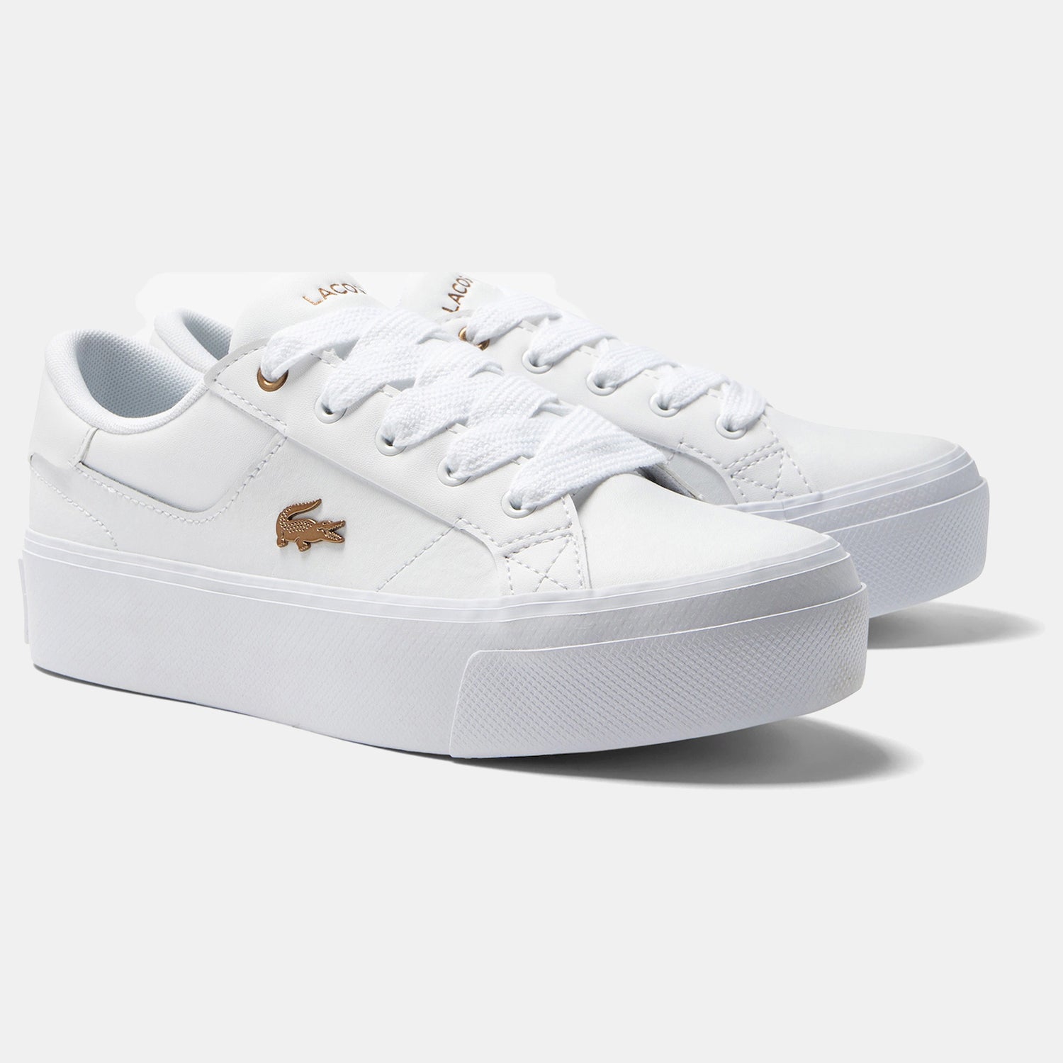 Lacoste Sapatilhas Sneakers Shoes W Ziane White Branco_shot2