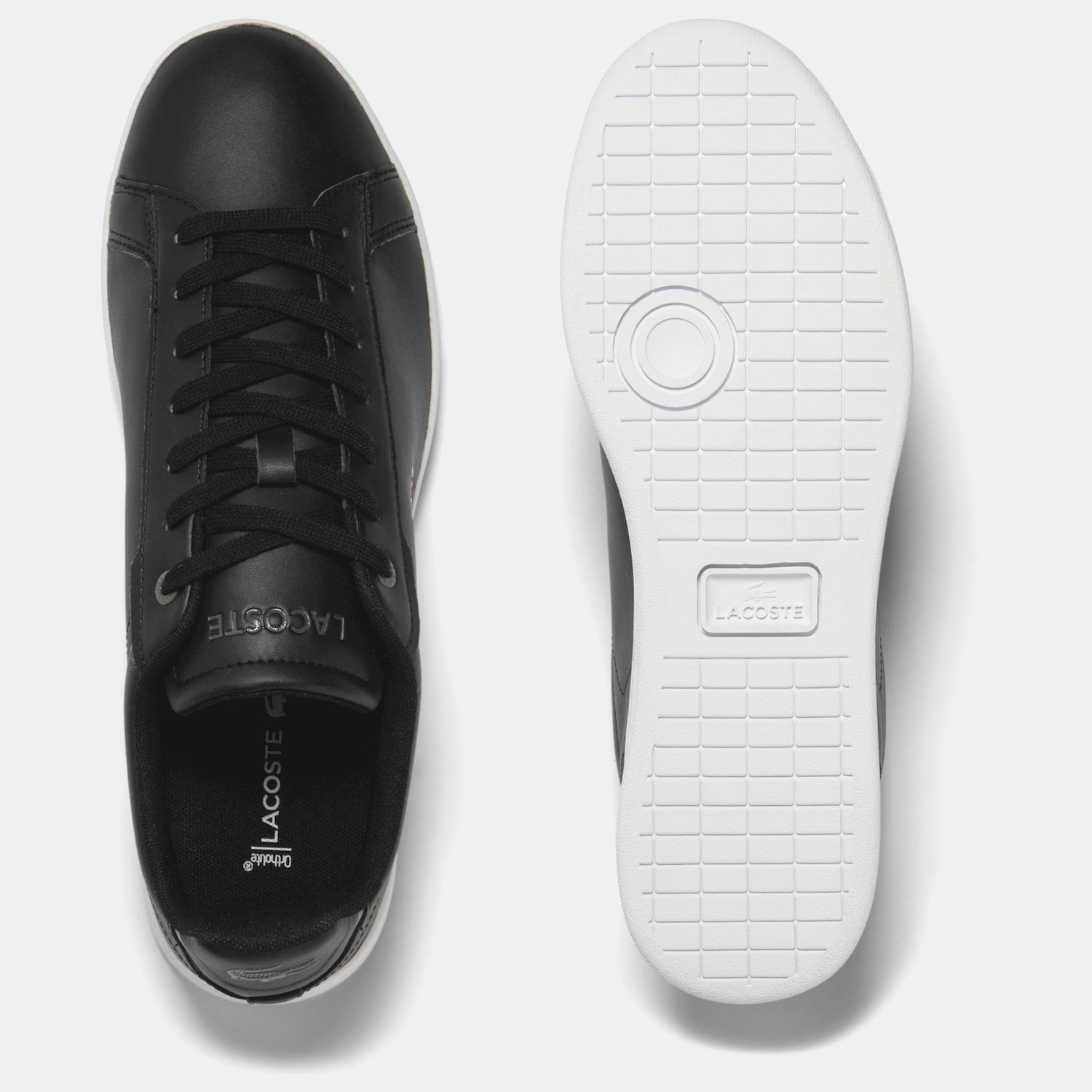 Lacoste Sapatilhas Sneakers Shoes Carnaby Pro Blk White Preto Branco_shot4