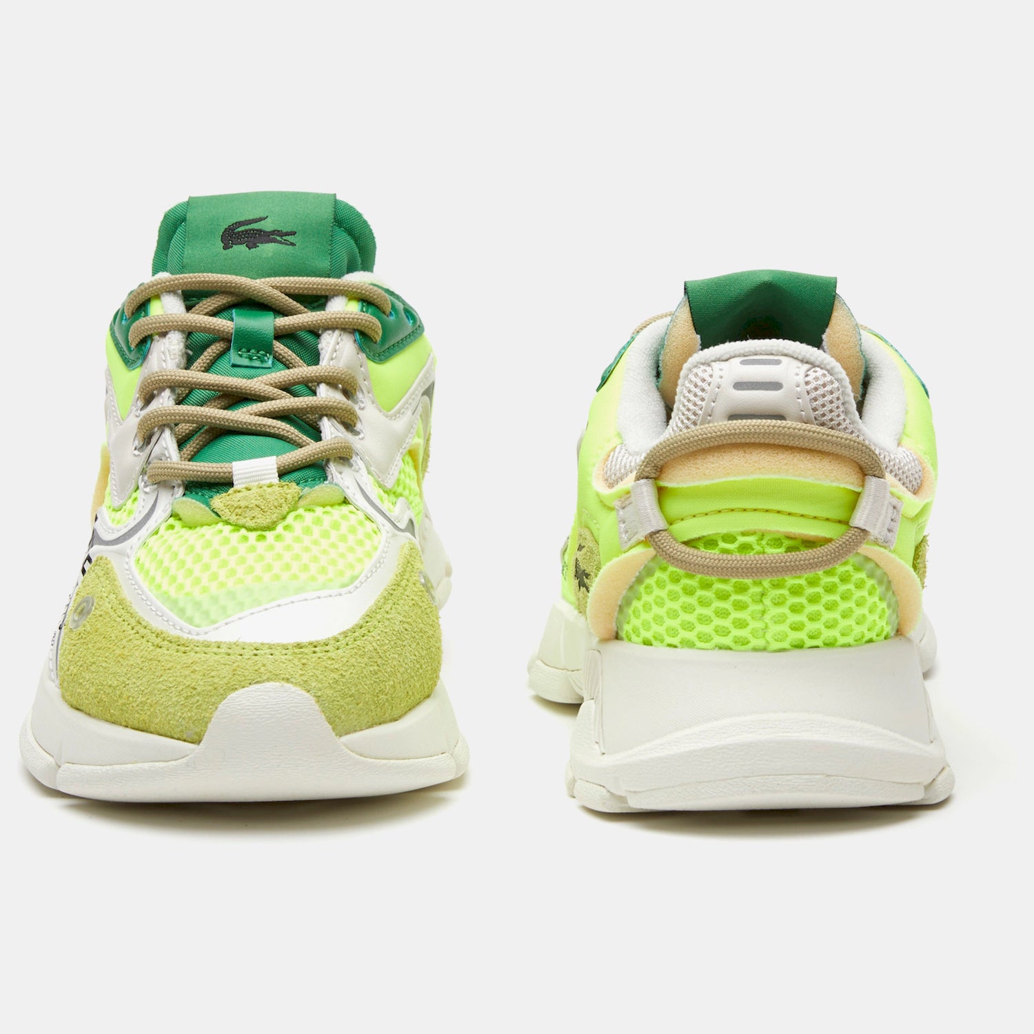 Lacoste Sapatilhas Sneakers Shoes L003 Yellow Whi Amarelo Branco_shot5