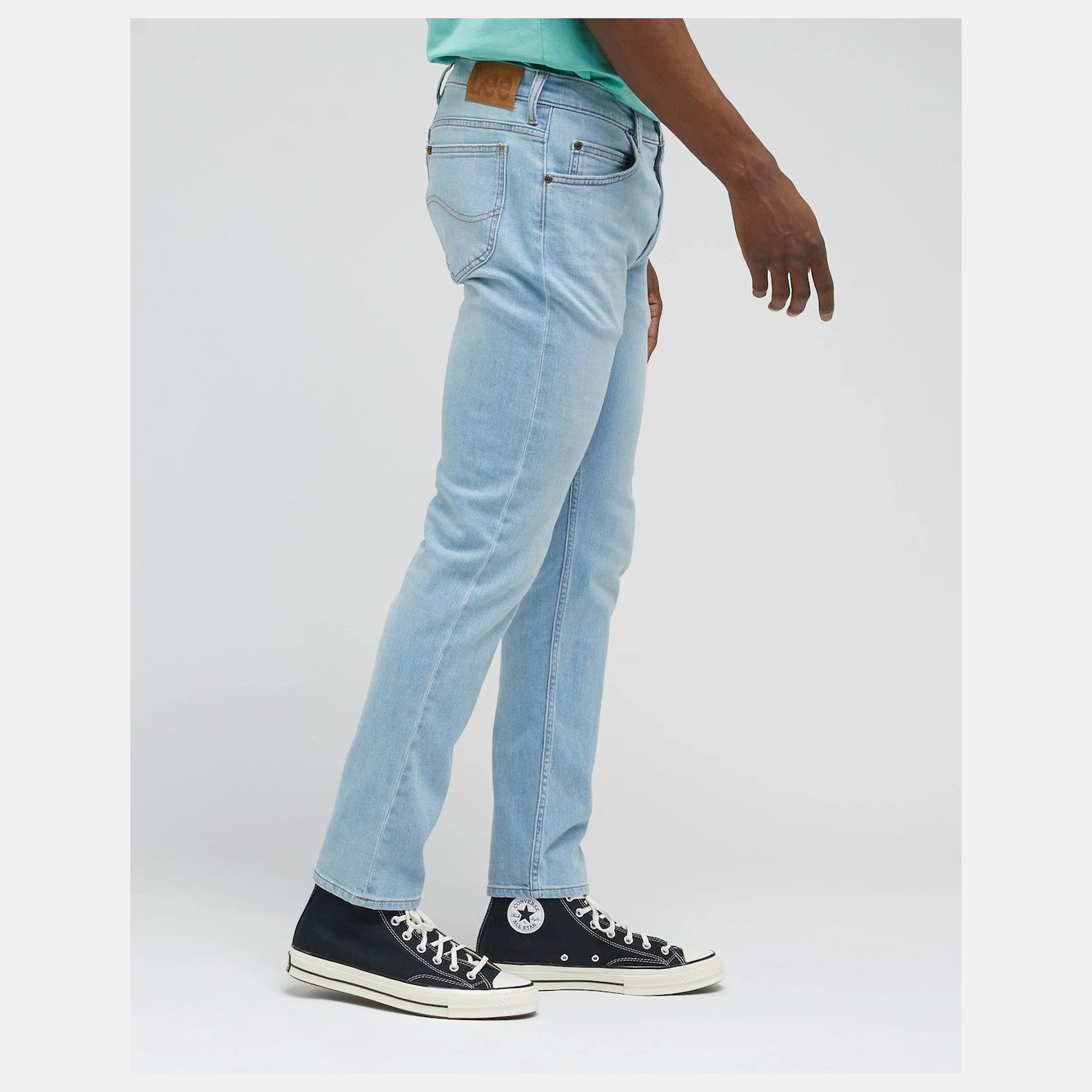 Lee Calcas Trousers El701pxc Light Wash Light Wash_shot1