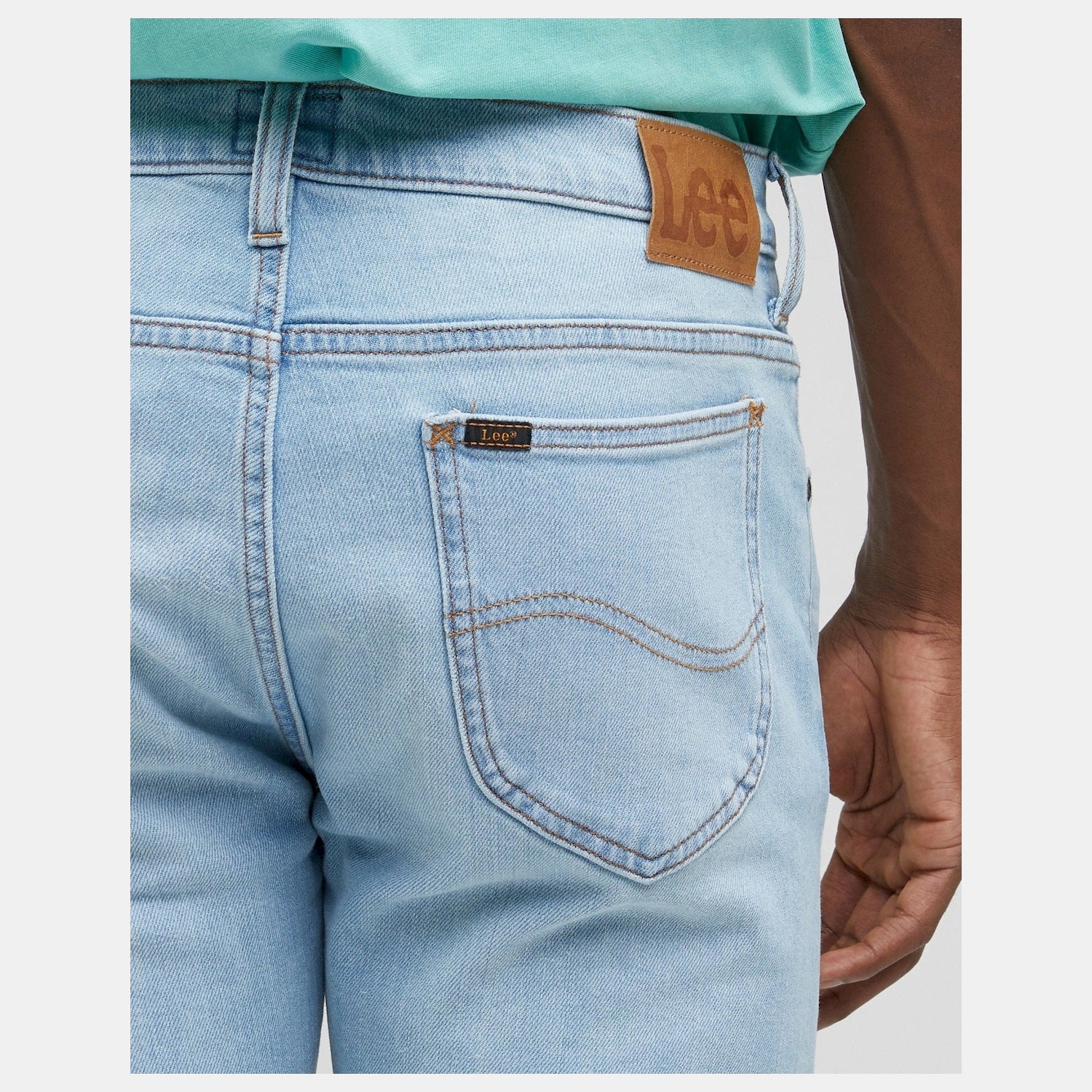 Lee Calcas Trousers El701pxc Light Wash Light Wash_shot3