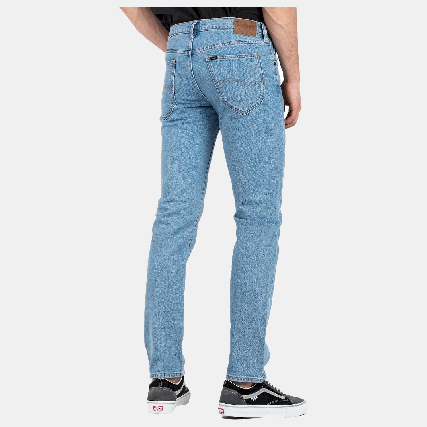 Lee Calcas Trousers El707mwc01 Light Wash Light Wash_shot3