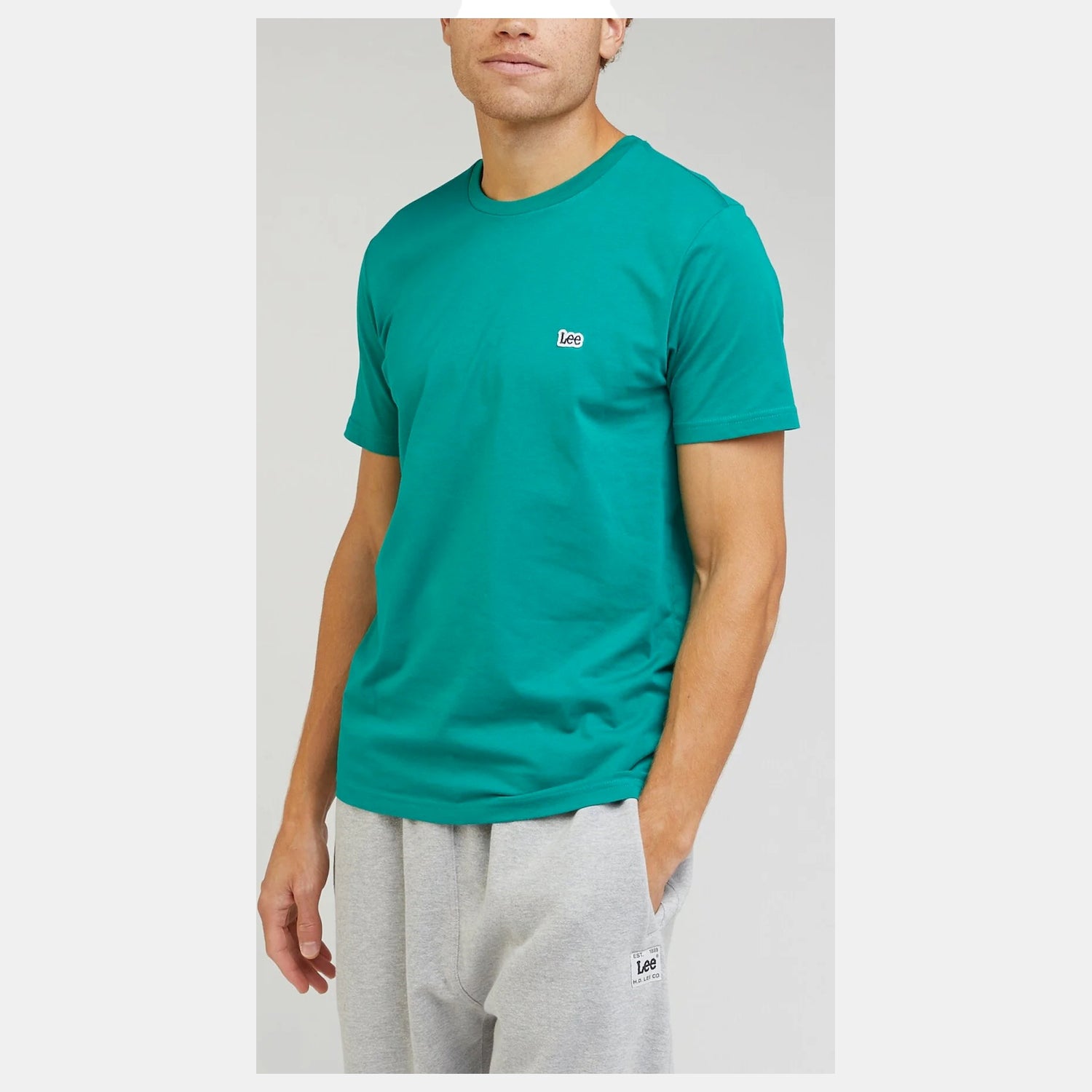 Lee T Shirt El60ufqa Green Verde_shot1