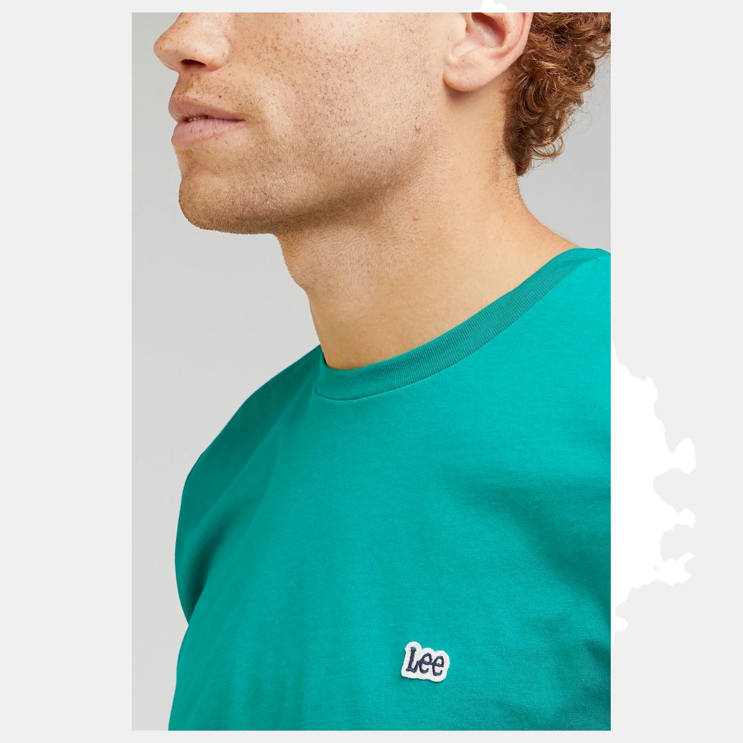 Lee T Shirt El60ufqa Green Verde_shot2