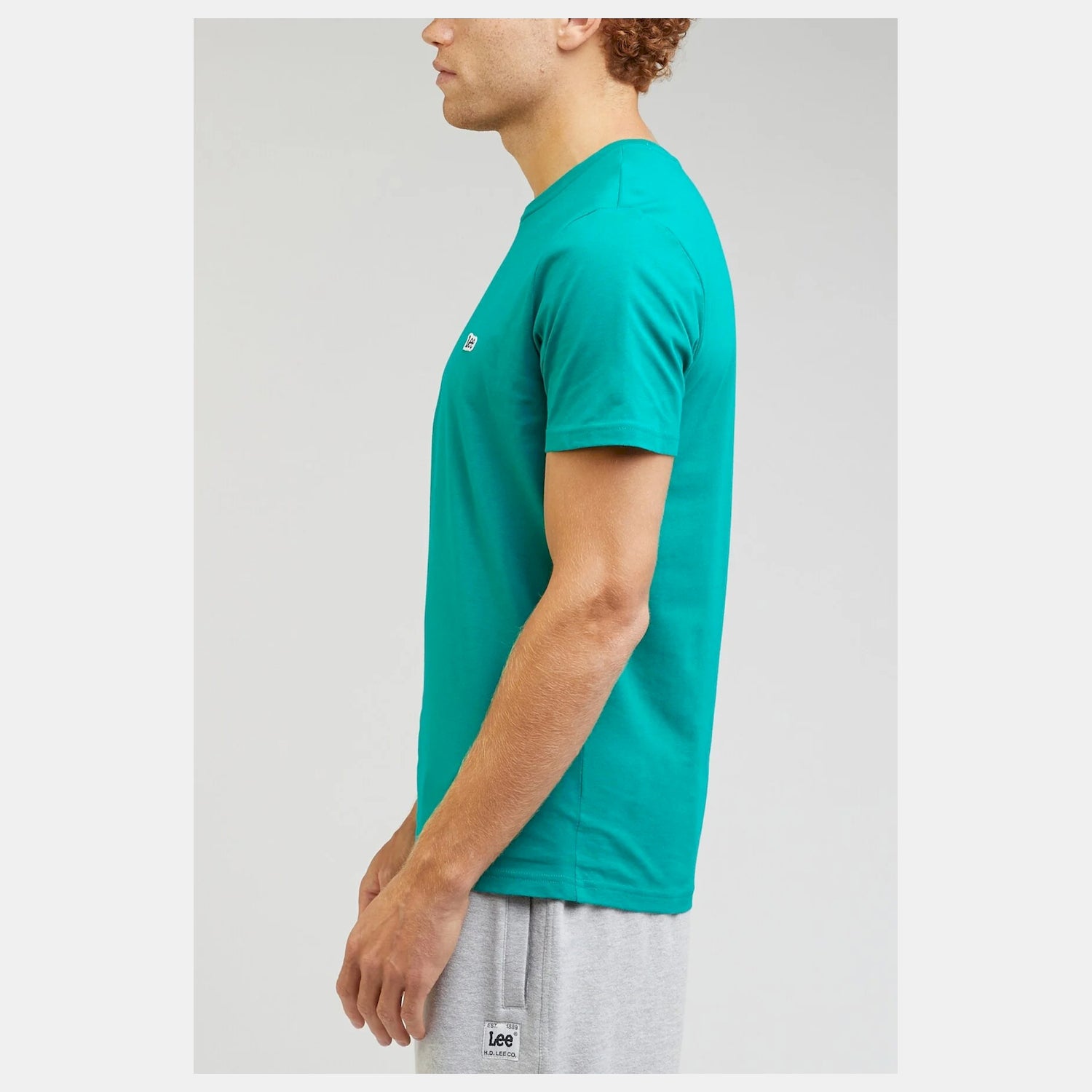 Lee T Shirt El60ufqa Green Verde_shot4