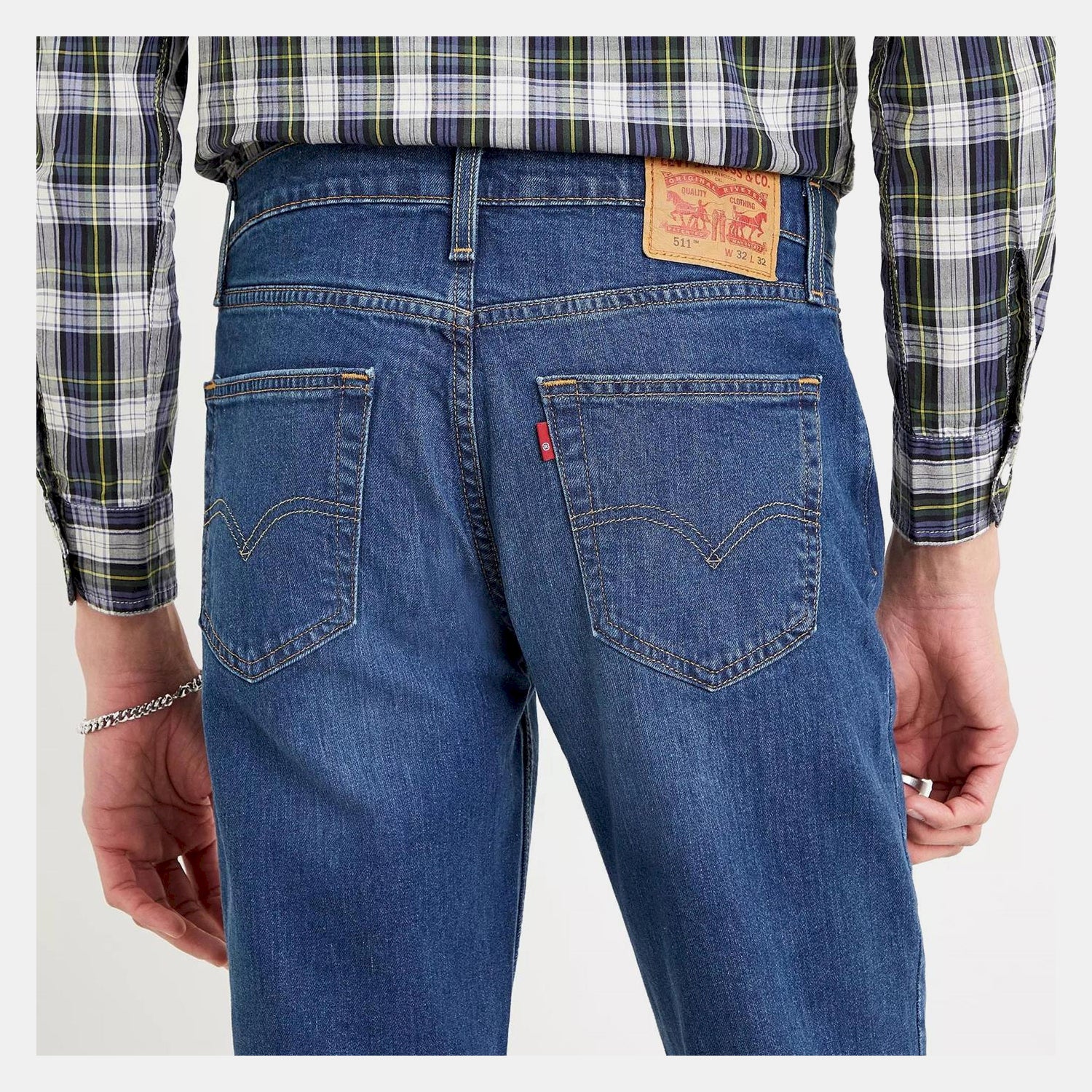 Levis Calcas Trousers 04511 1163 Med. Wash Medium Wash_shot3