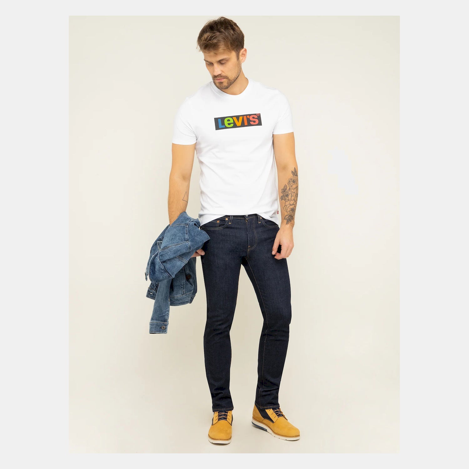 Levis Calcas Trousers 04511 1786 Dk.denim Denim Escuro_shot6