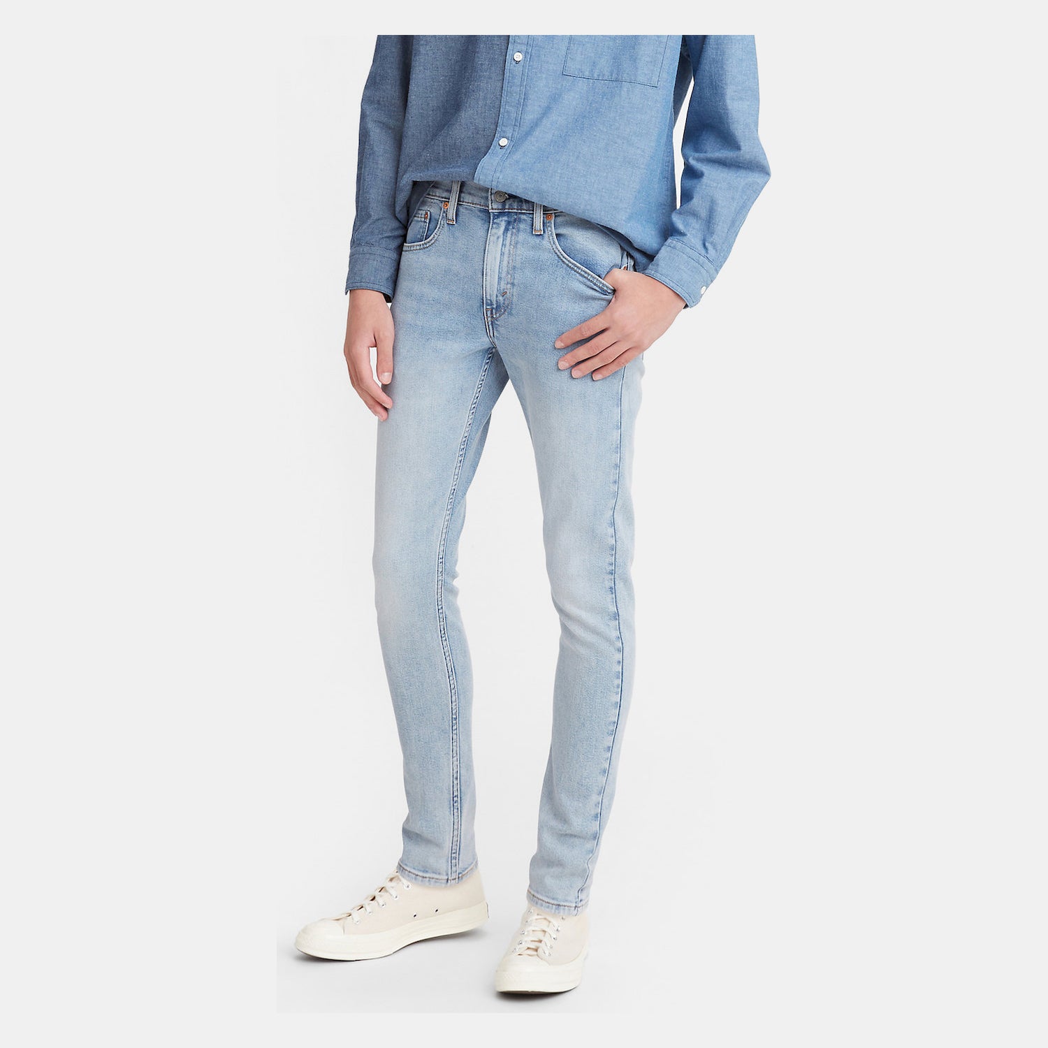 Levis Calcas Trousers 84558 0143 Light Wash Light Wash_shot2