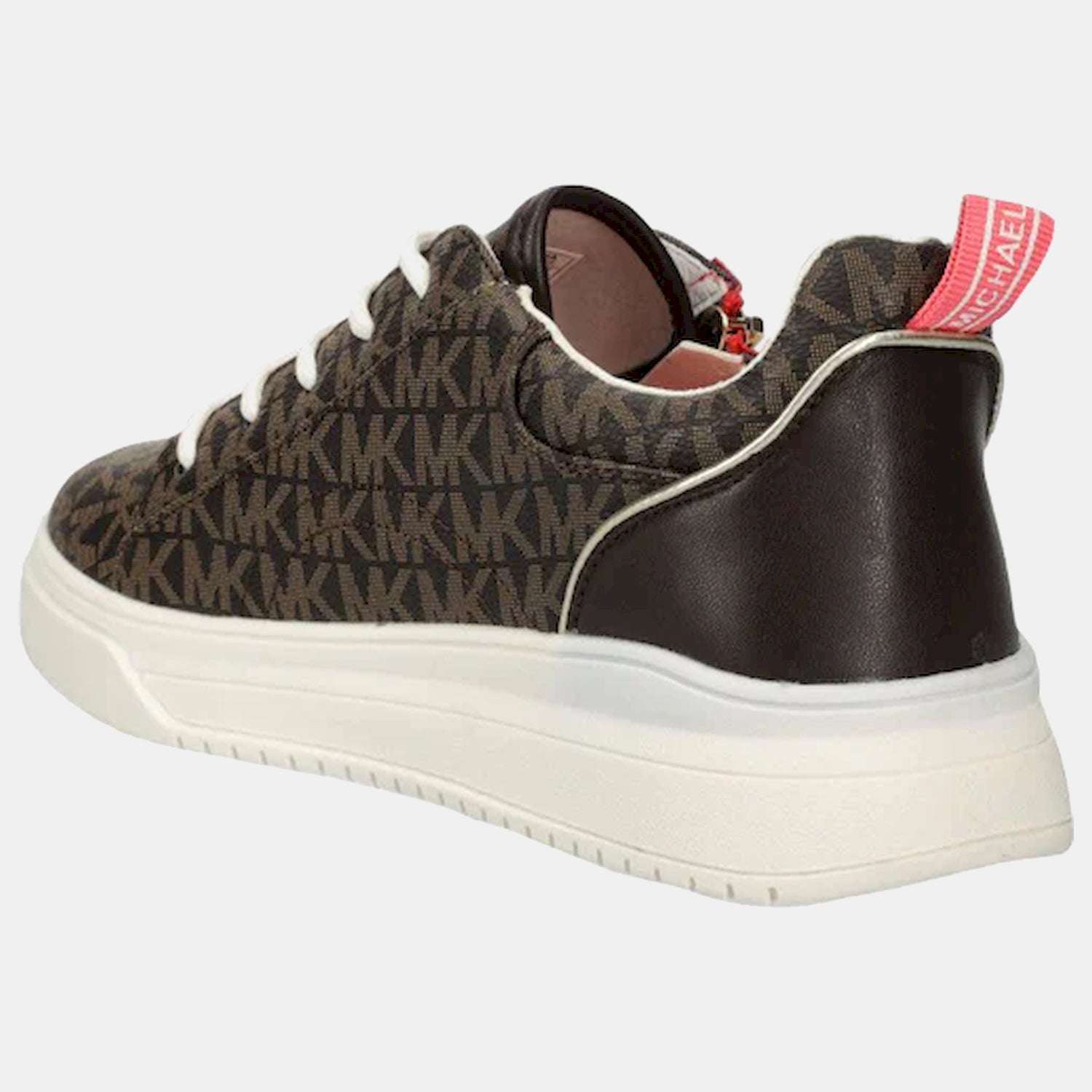 Michael Kors Sapatilhas Sneakers Shoes Alex Brown Pink Castanho Rosa_shot2