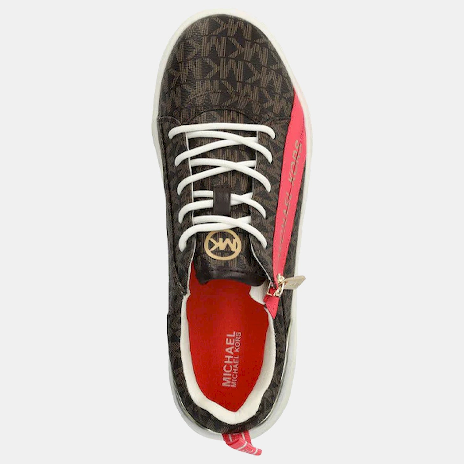 Michael Kors Sapatilhas Sneakers Shoes Alex Brown Pink Castanho Rosa_shot3