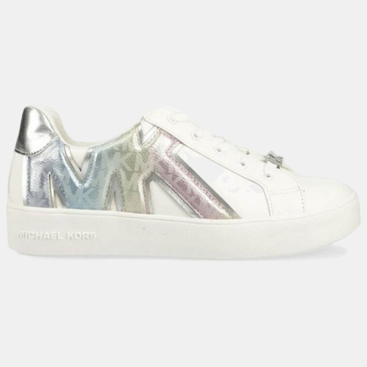 Michael Kors Sapatilhas Sneakers Shoes Jordana Airin White Mult Branco Multi_shot3