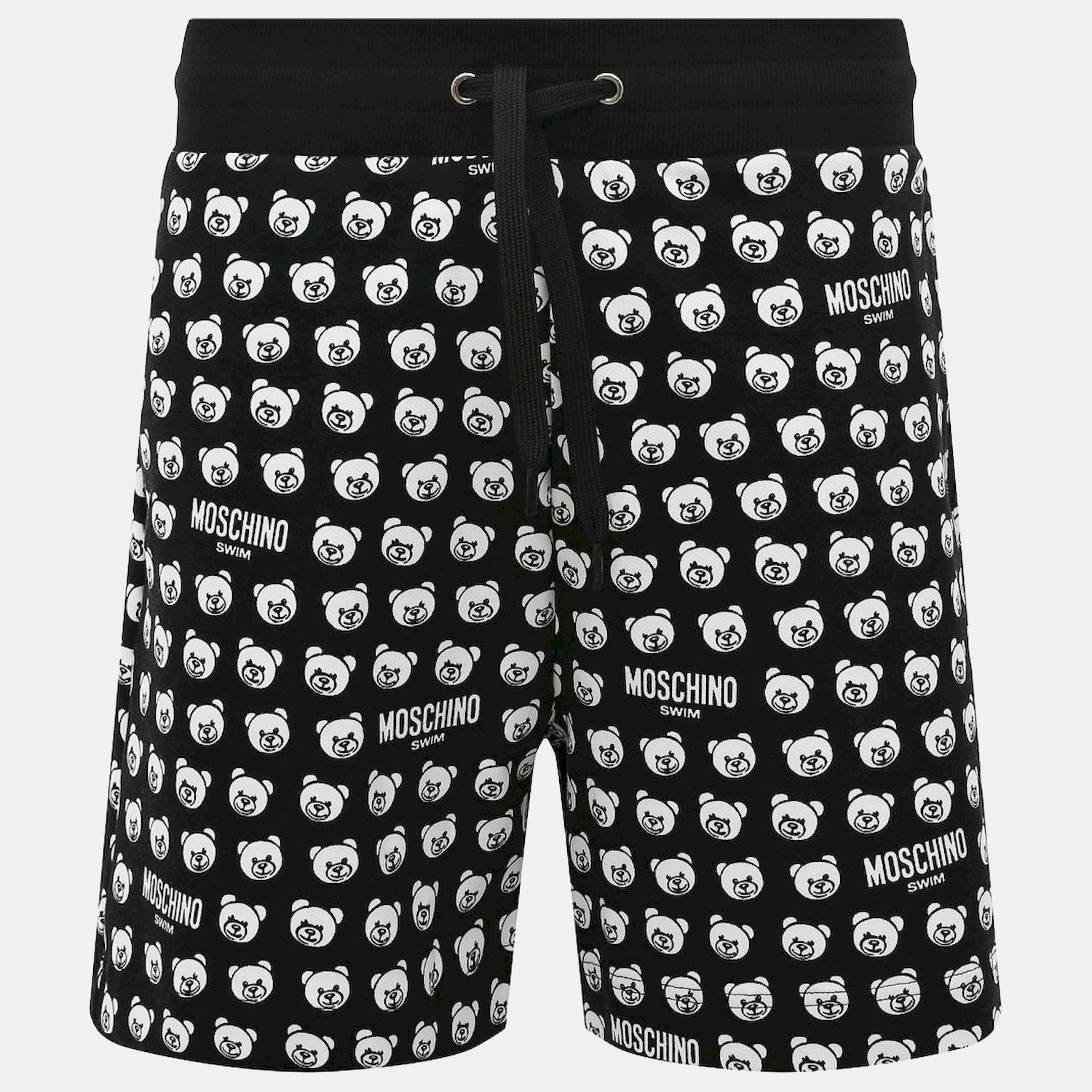 Moschino Calcao Shorts A6707 9421 Blk Multi Preto Multicolor_shot2