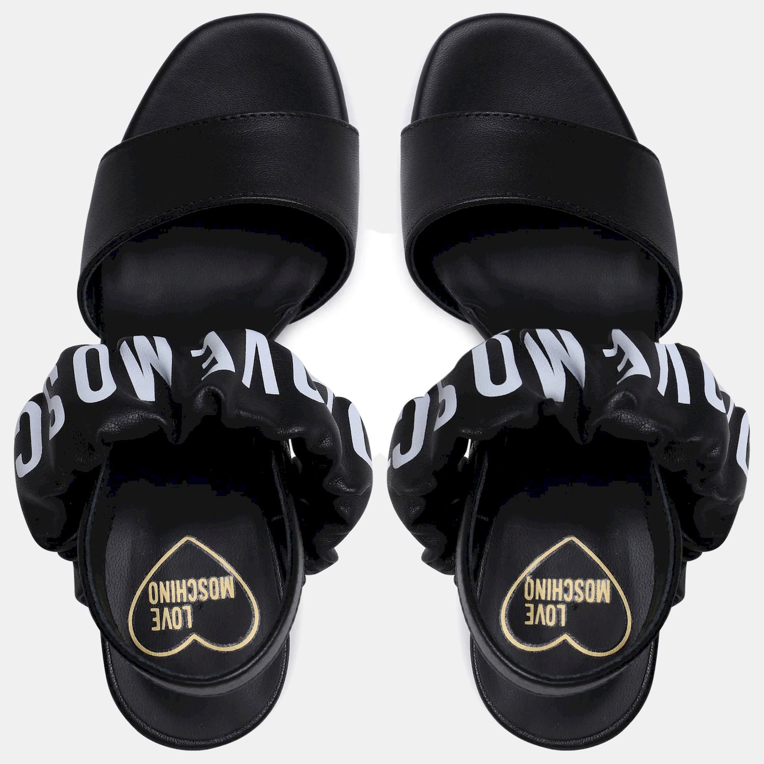 Moschino Sandalias Sandals Ja16358 Black Preto_shot5