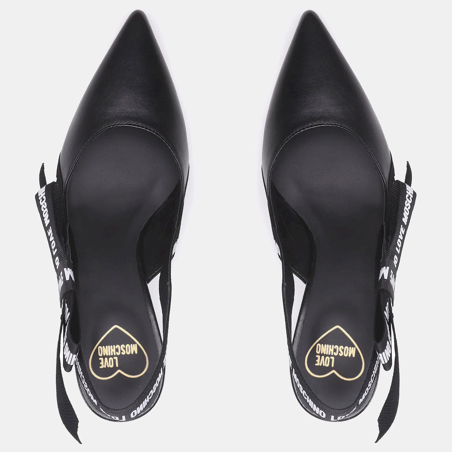 Moschino Sapatos Shoes Ja10027 Black Preto_shot4